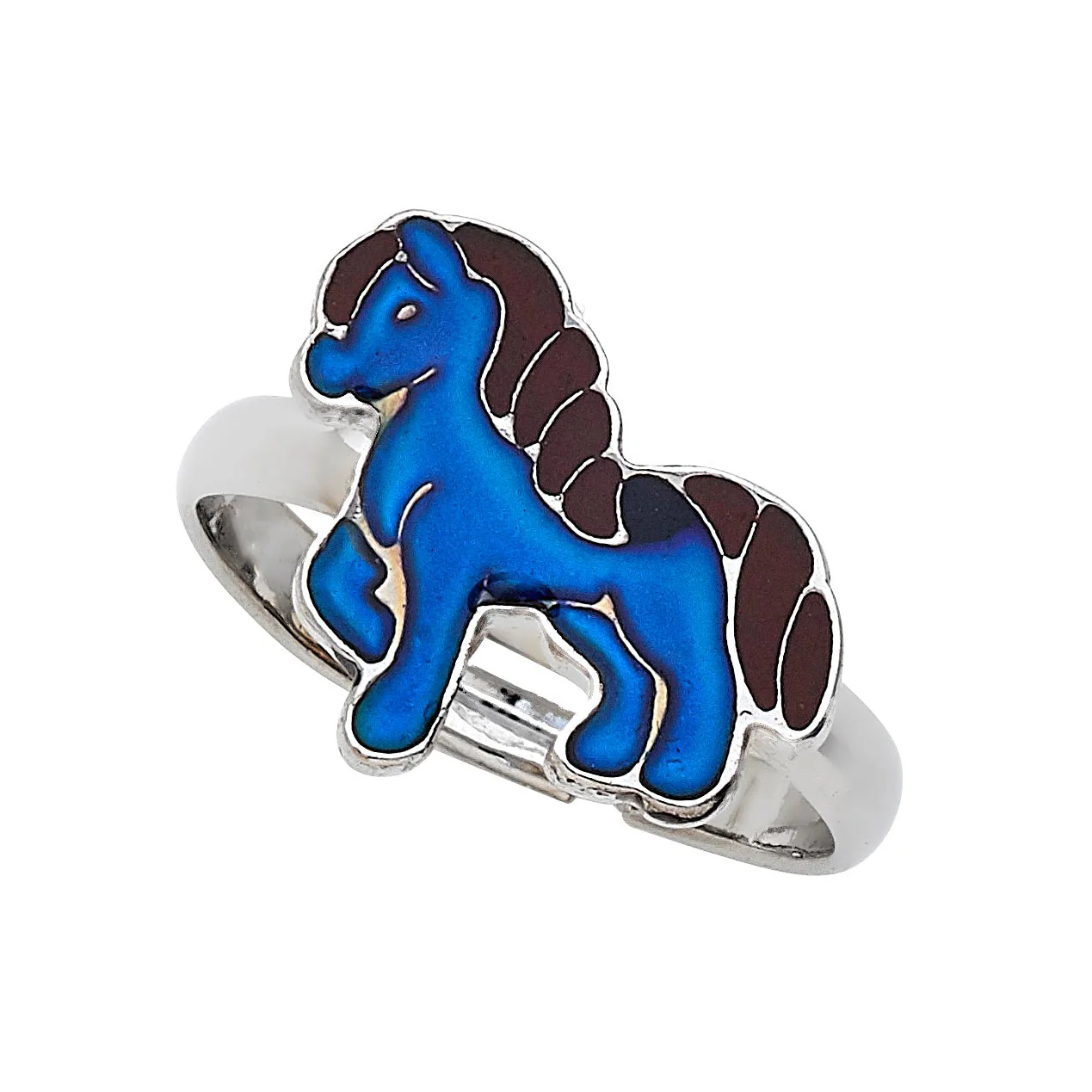 AWST Int'l Colorful Horses Mood Ring Display - Image 2