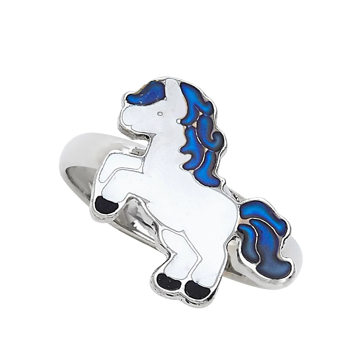 AWST Int'l Colorful Horses Mood Ring Display - Image 3