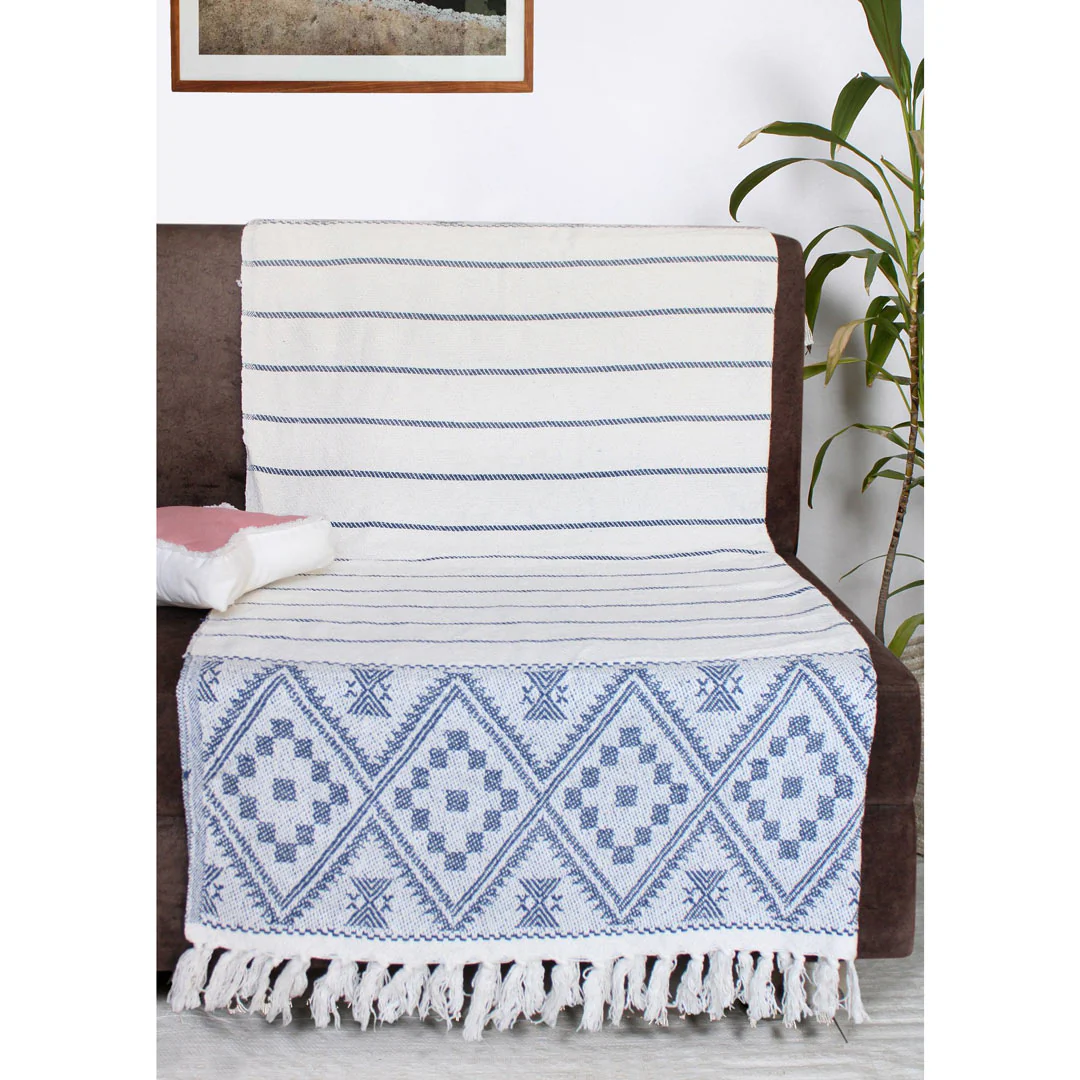  Awst Int'l Cotton Throw- Southwestern - Image 2