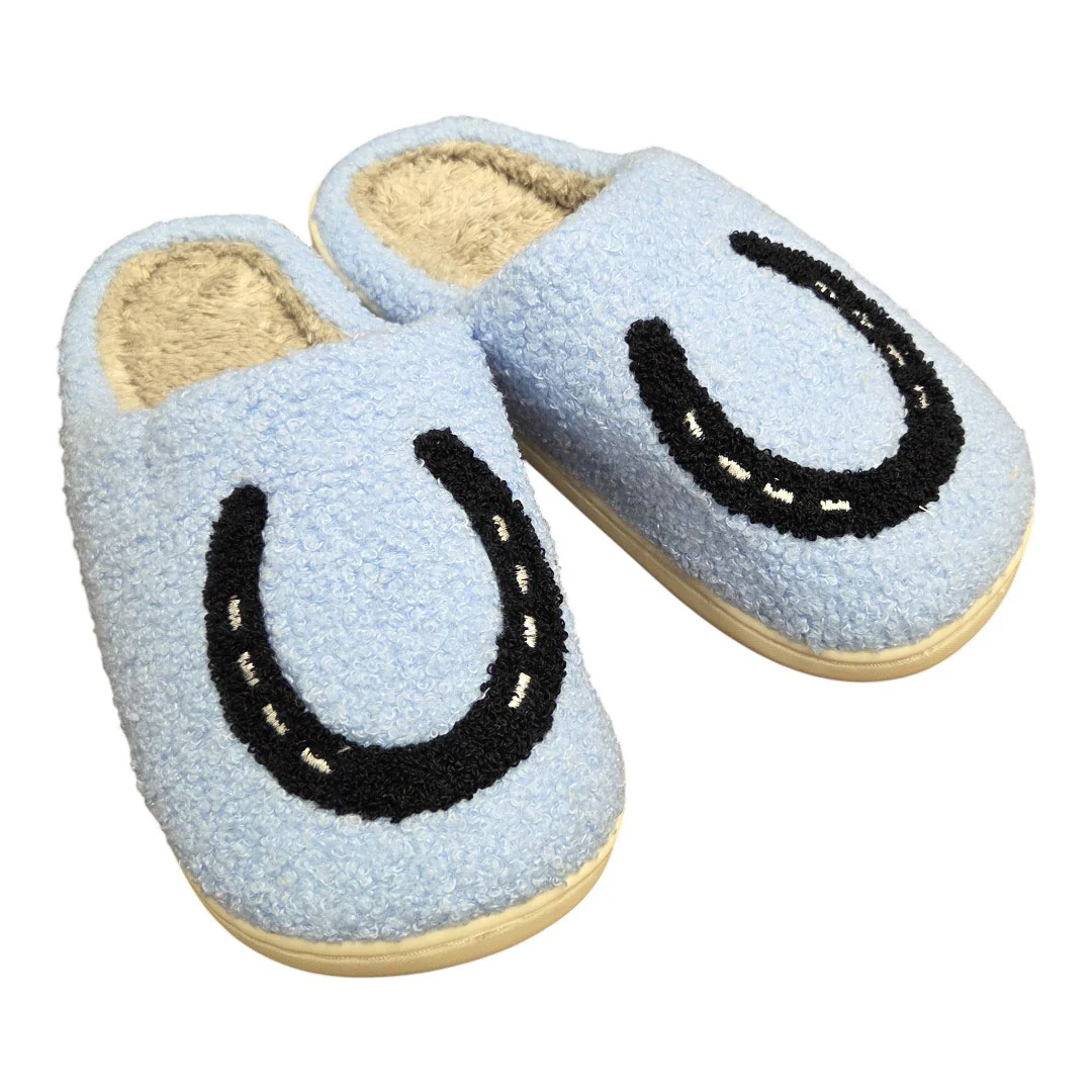 AWST Int'l Cozy Horseshoe Slippers - Image 2