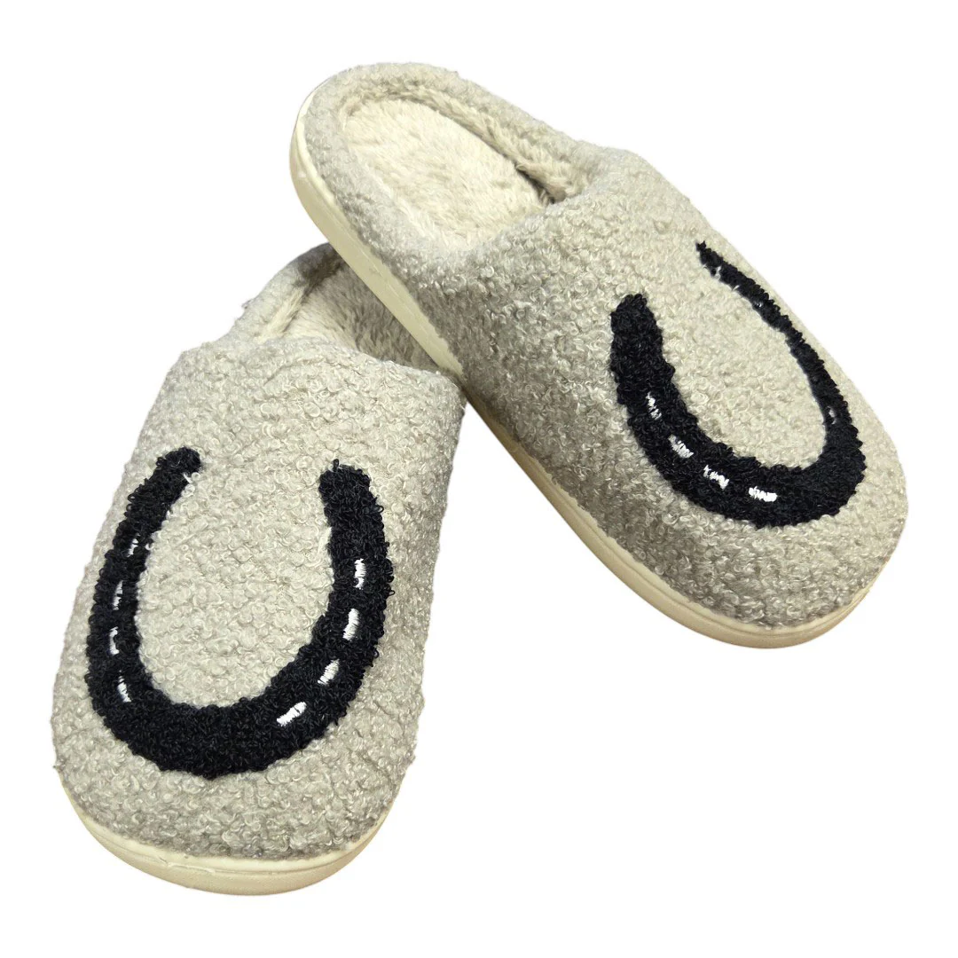 AWST Int'l Cozy Horseshoe Slippers - Image 3