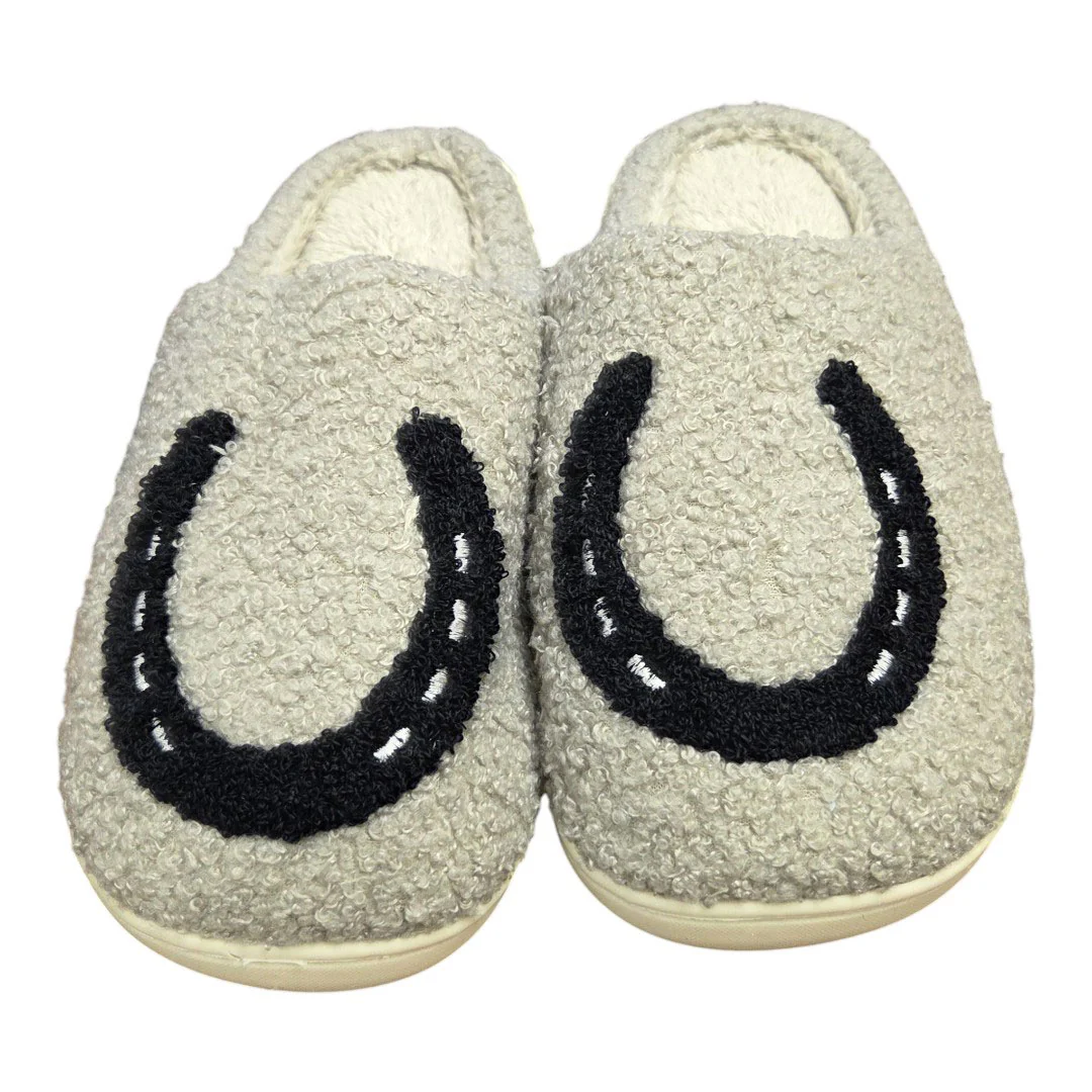 AWST Int'l Cozy Horseshoe Slippers - Image 4
