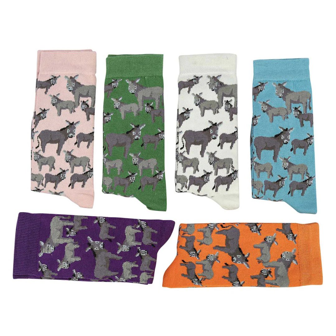 AWST Int'l Donkey Love Socks 6 pack - Image 2