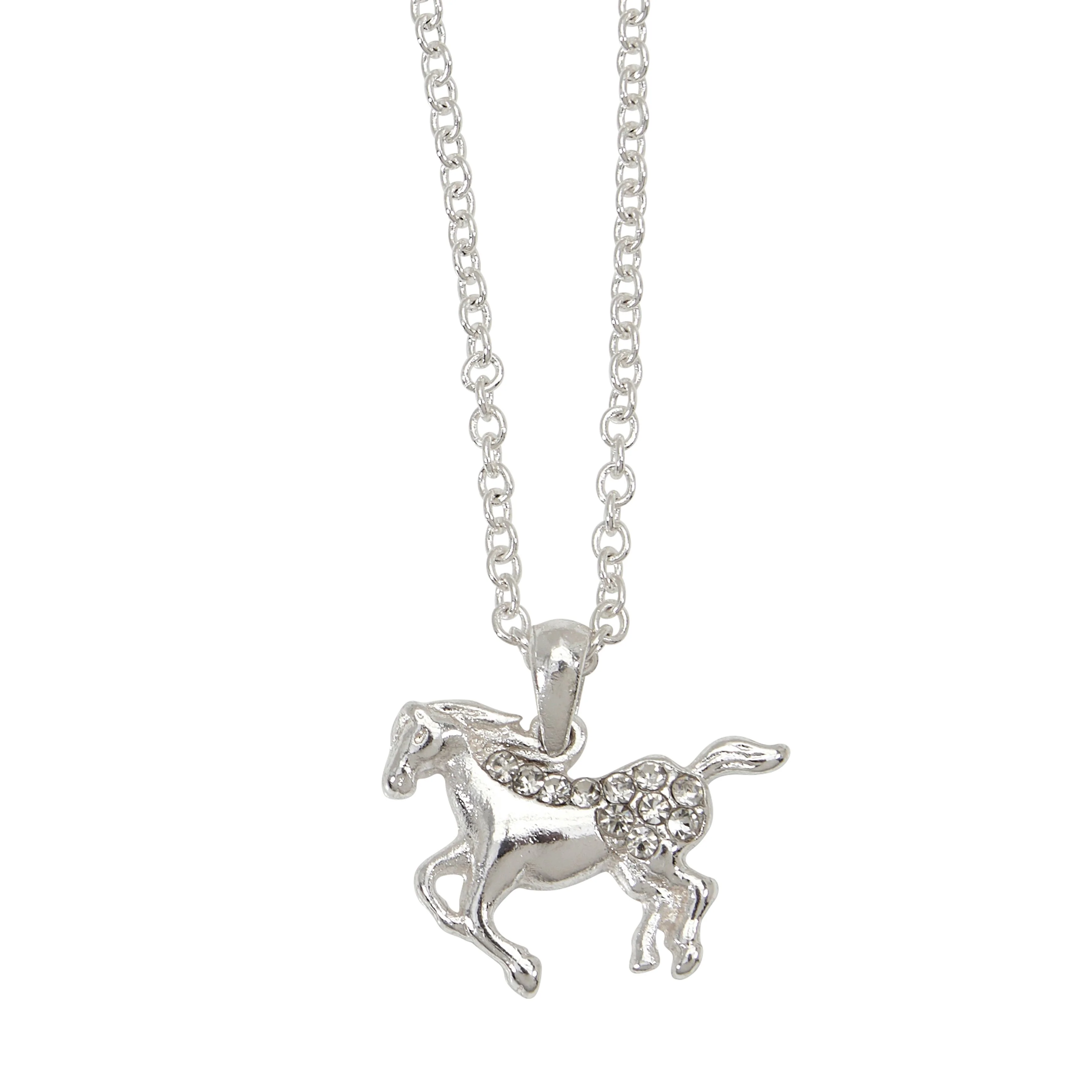 AWST Int'l Galloping Horse Necklace w/Colorful Cowboy Hat Box - Image 2
