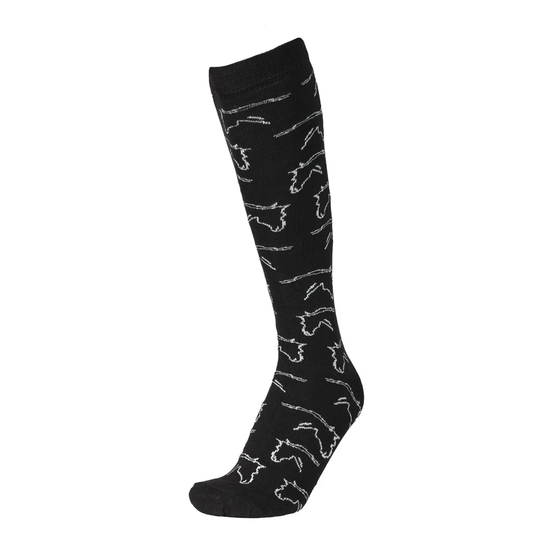 AWST Int'l Ladies Horse Heads Knee Socks - 6 pack - Image 13