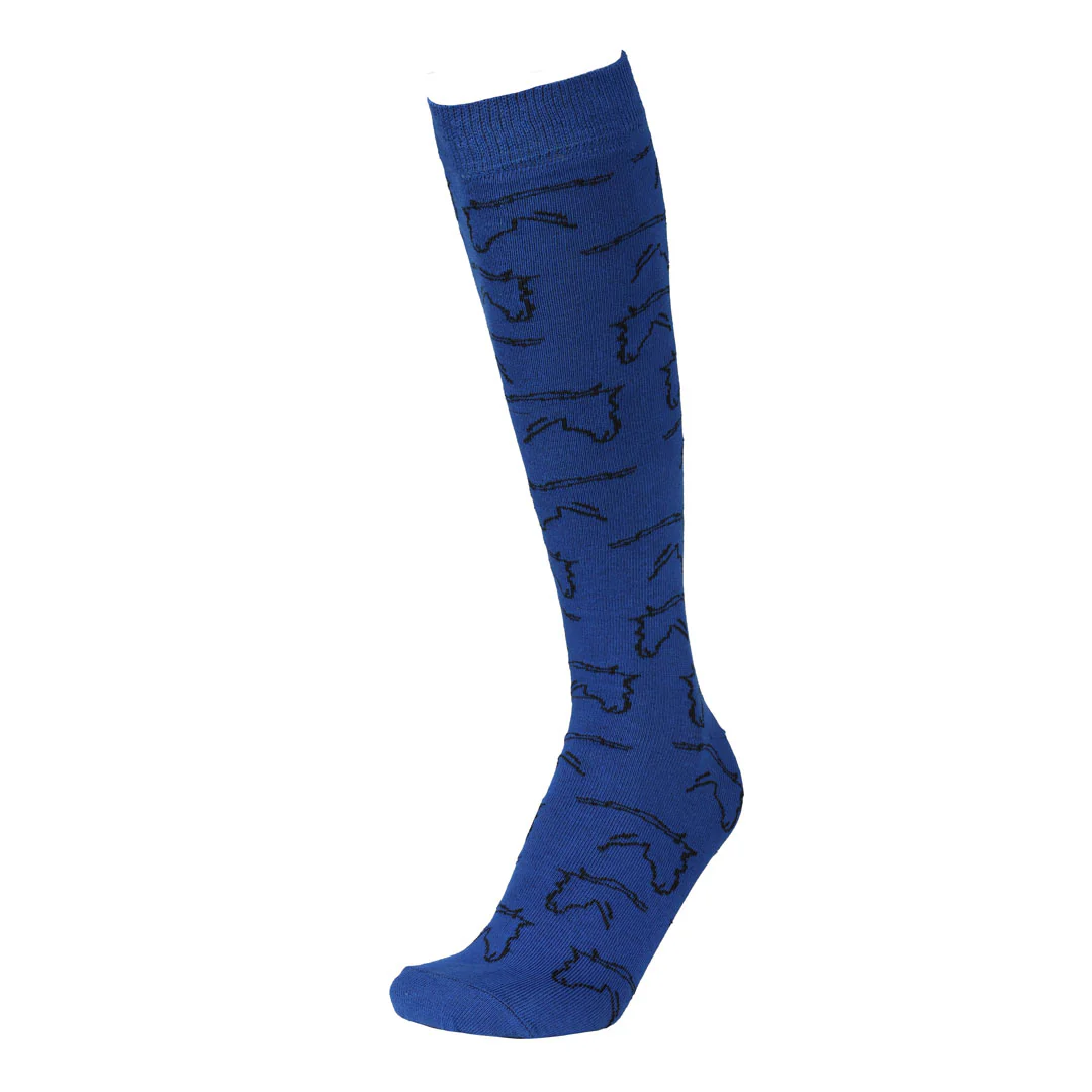 AWST Int'l Ladies Horse Heads Knee Socks - 6 pack - Image 7