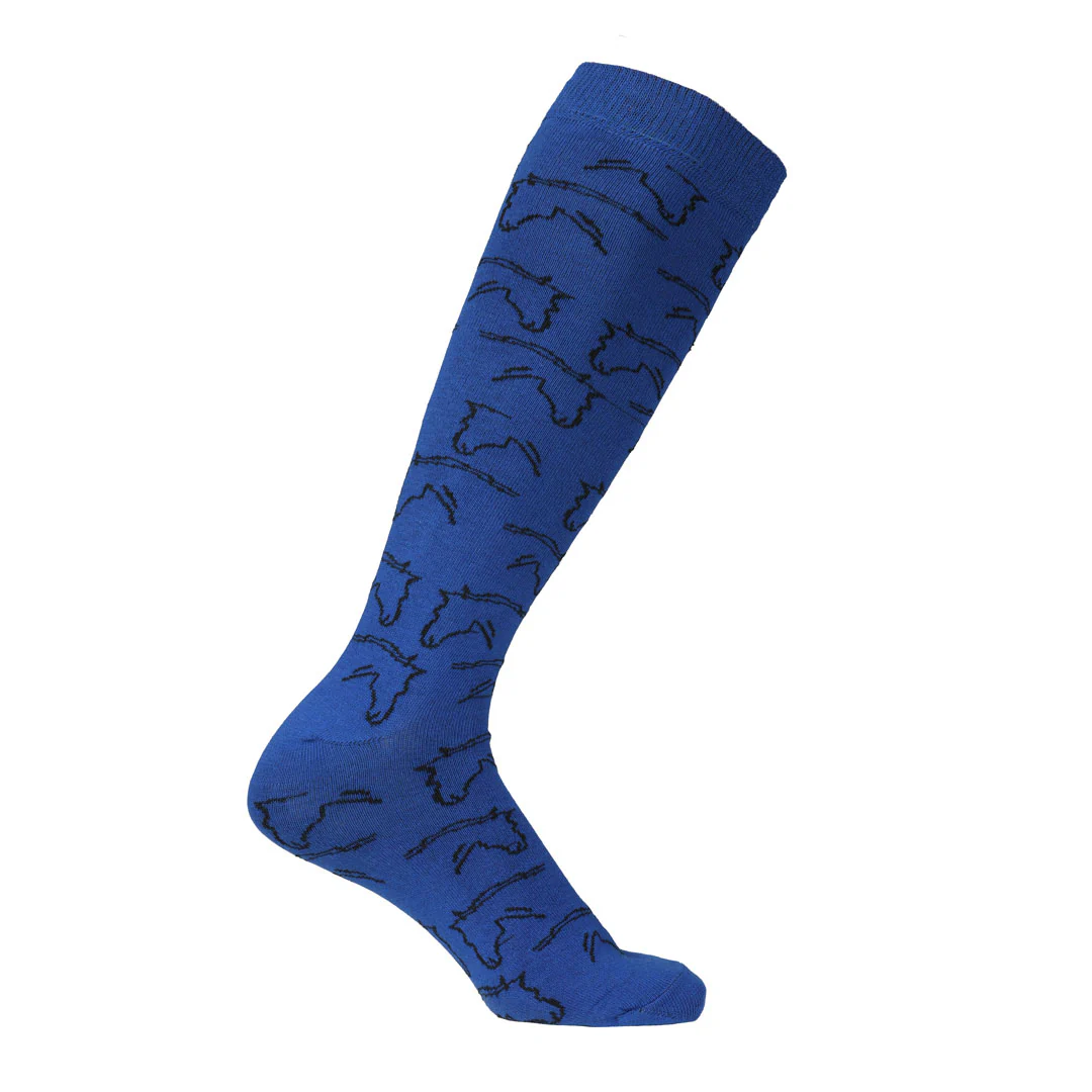 AWST Int'l Ladies Horse Heads Knee Socks - 6 pack - Image 8