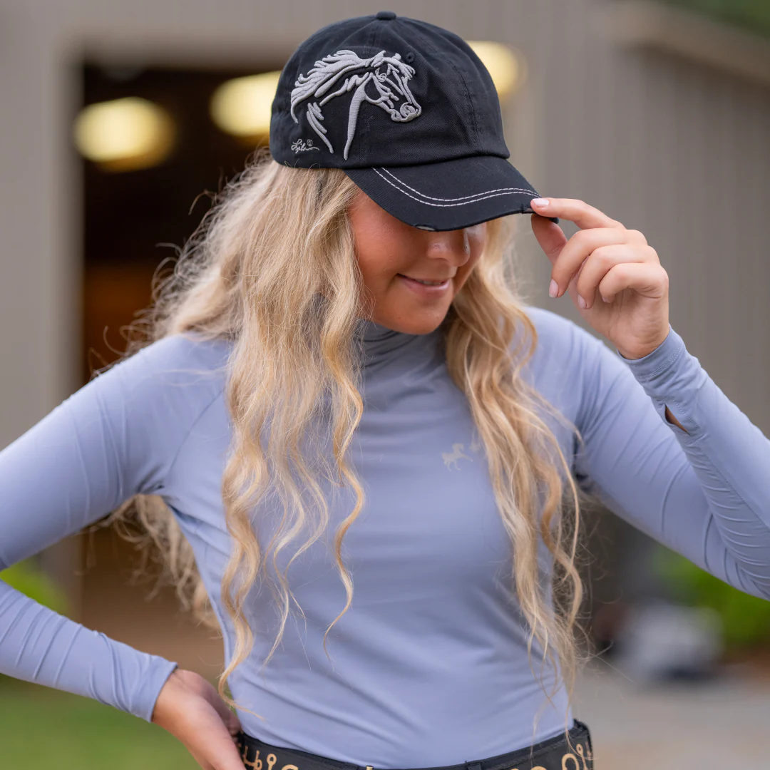 AWST Int'l Lila 3D Horse Head Cap - Image 4