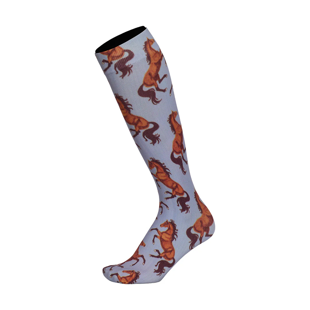 AWST Int'l Lila Bay Horses Socks - Image 3