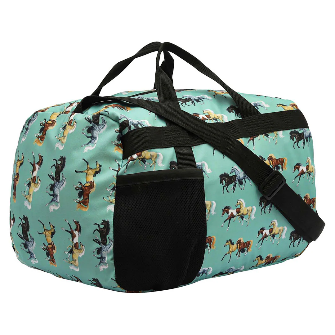 AWST Int'l  Lila Horse Pairs Duffel Bag - Image 2