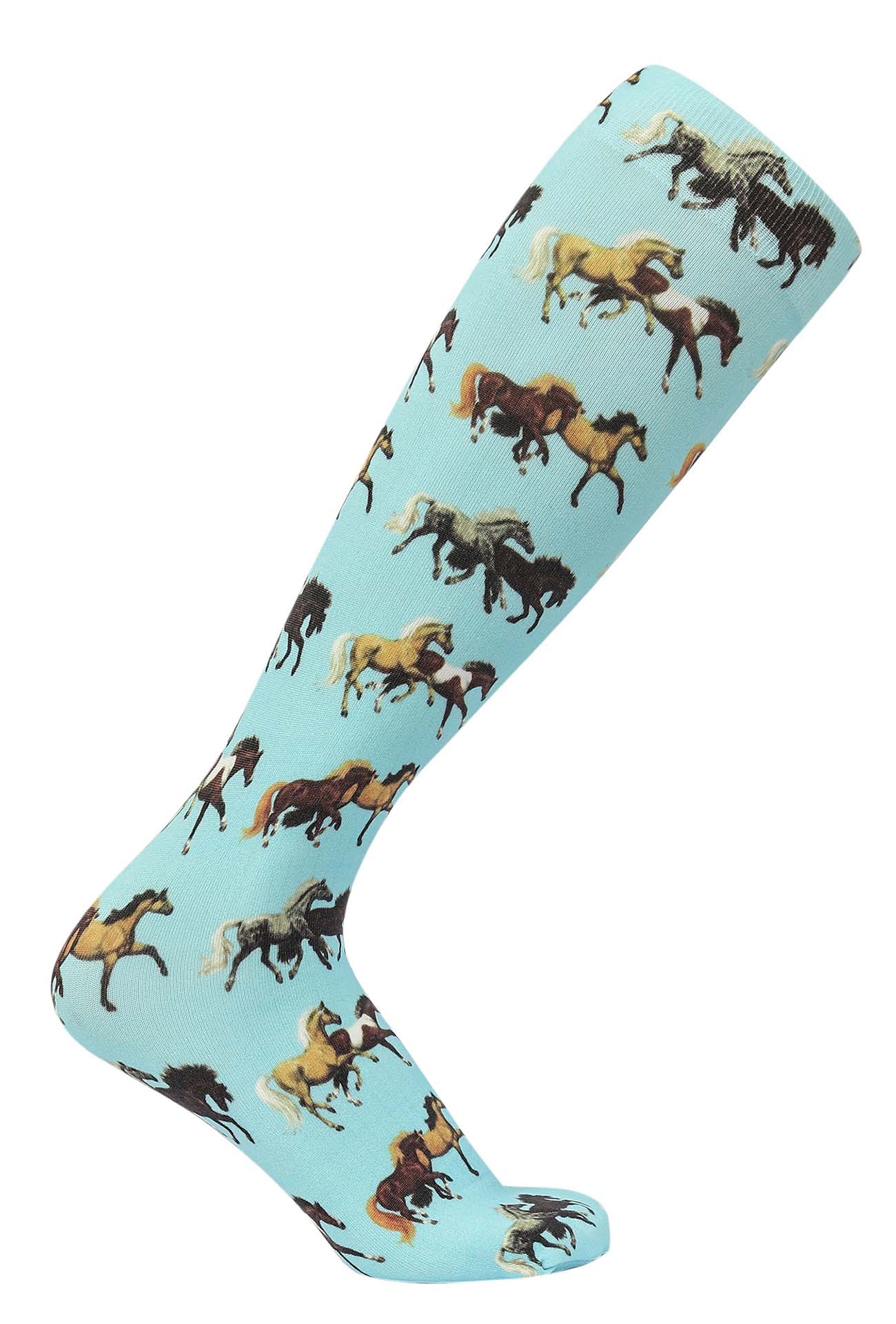 AWST Int'l Lila Horse Pairs Socks- 3 pack - Image 12
