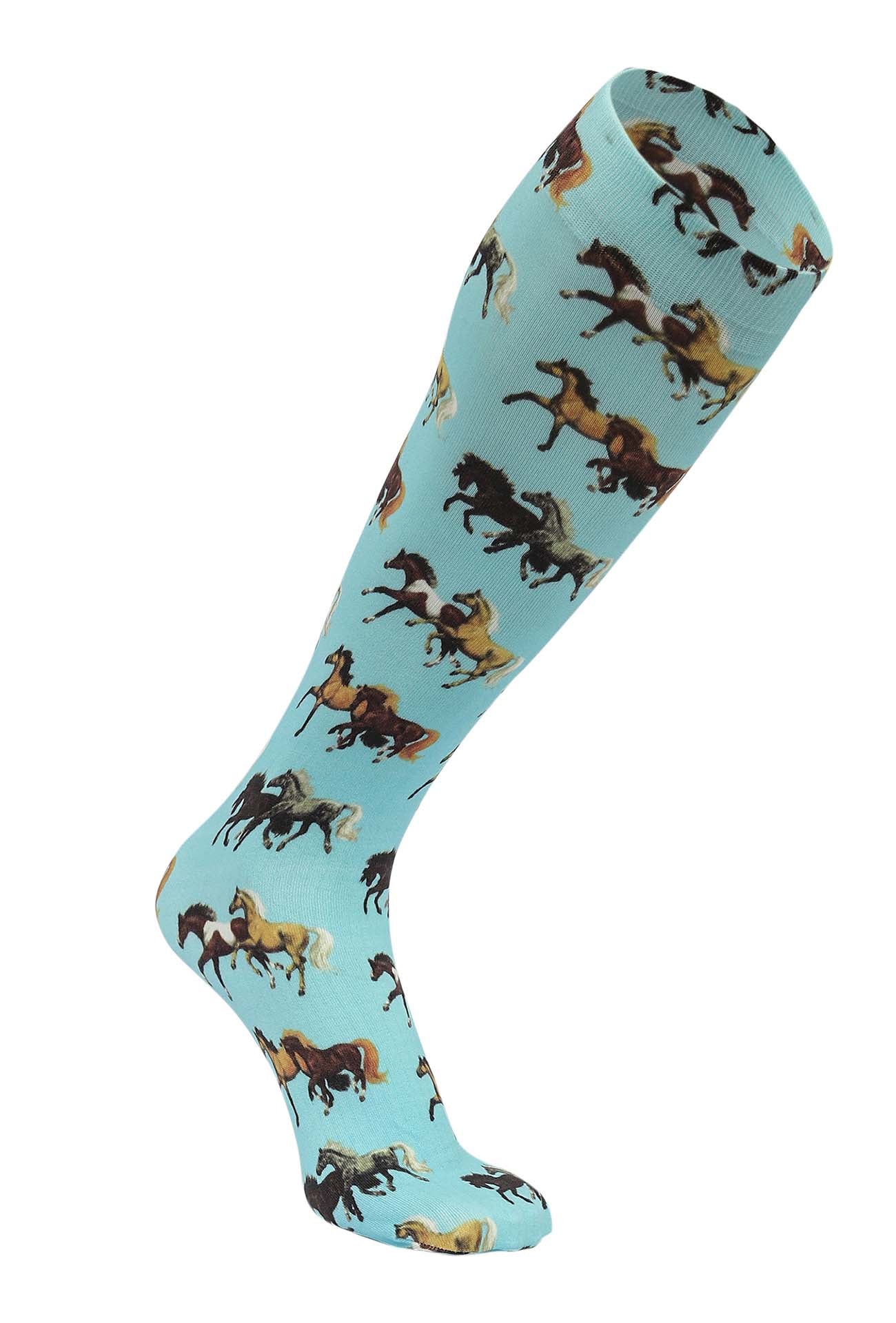 AWST Int'l Lila Horse Pairs Socks- 3 pack - Image 13