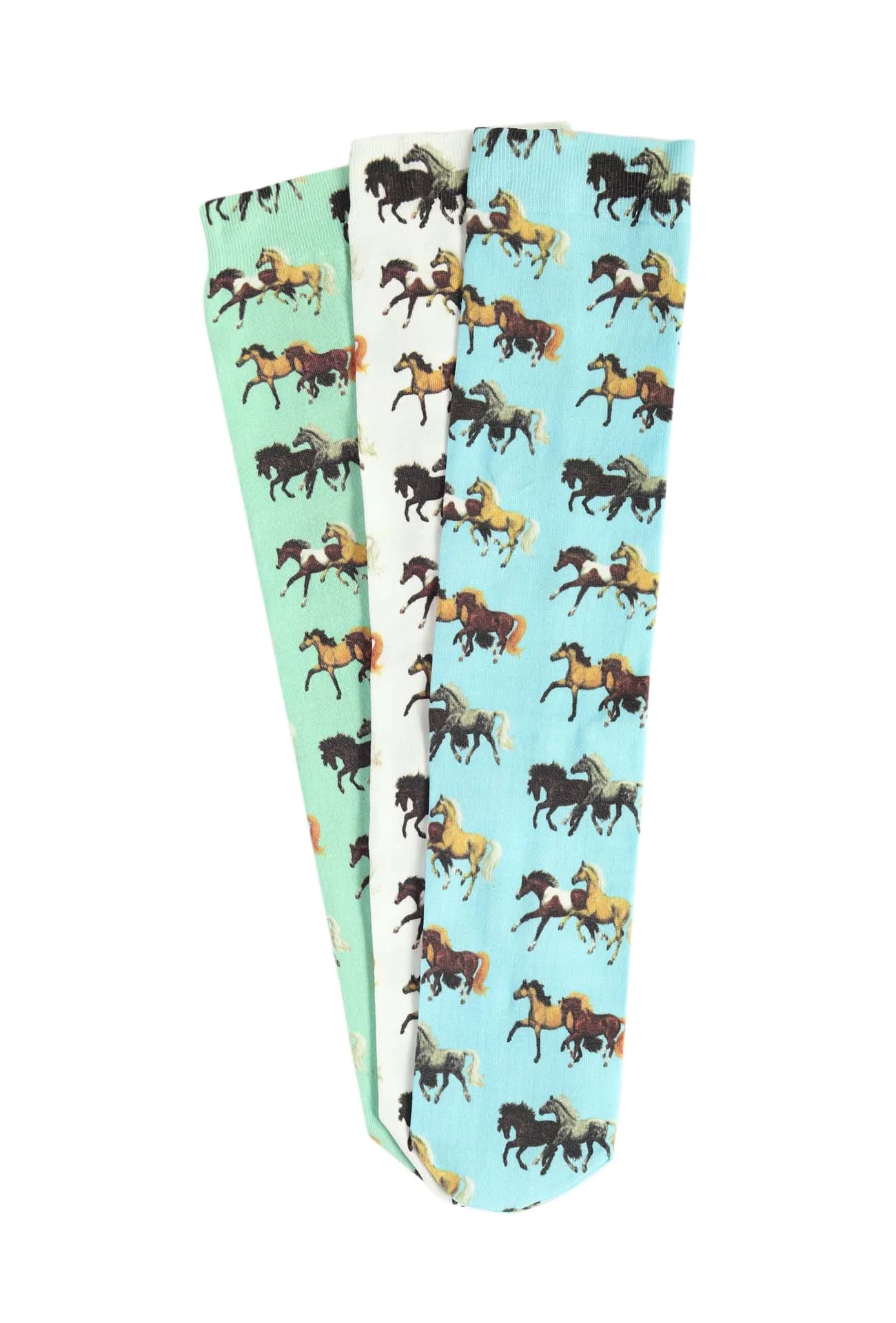 AWST Int'l Lila Horse Pairs Socks- 3 pack - Image 15