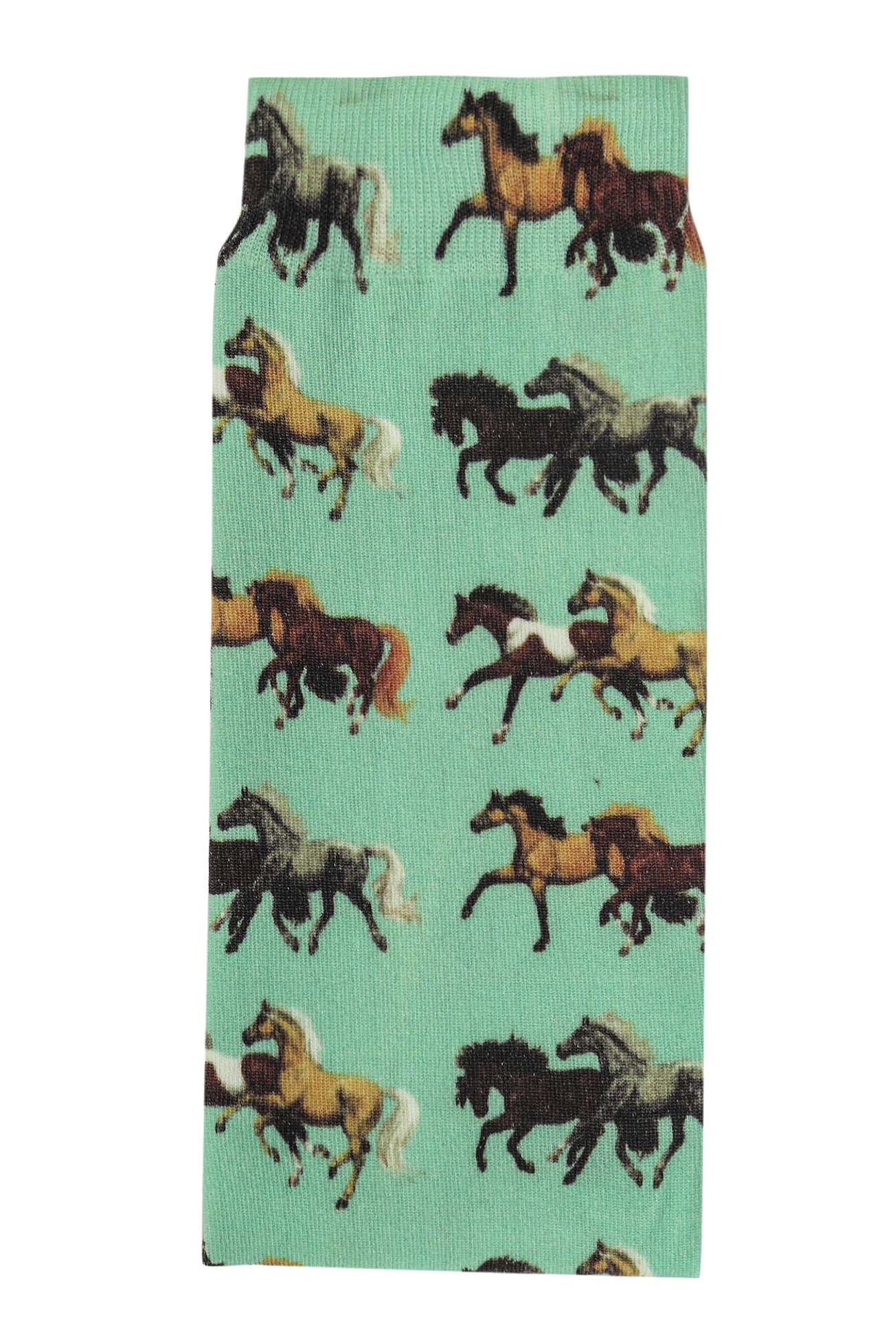 AWST Int'l Lila Horse Pairs Socks- 3 pack - Image 16