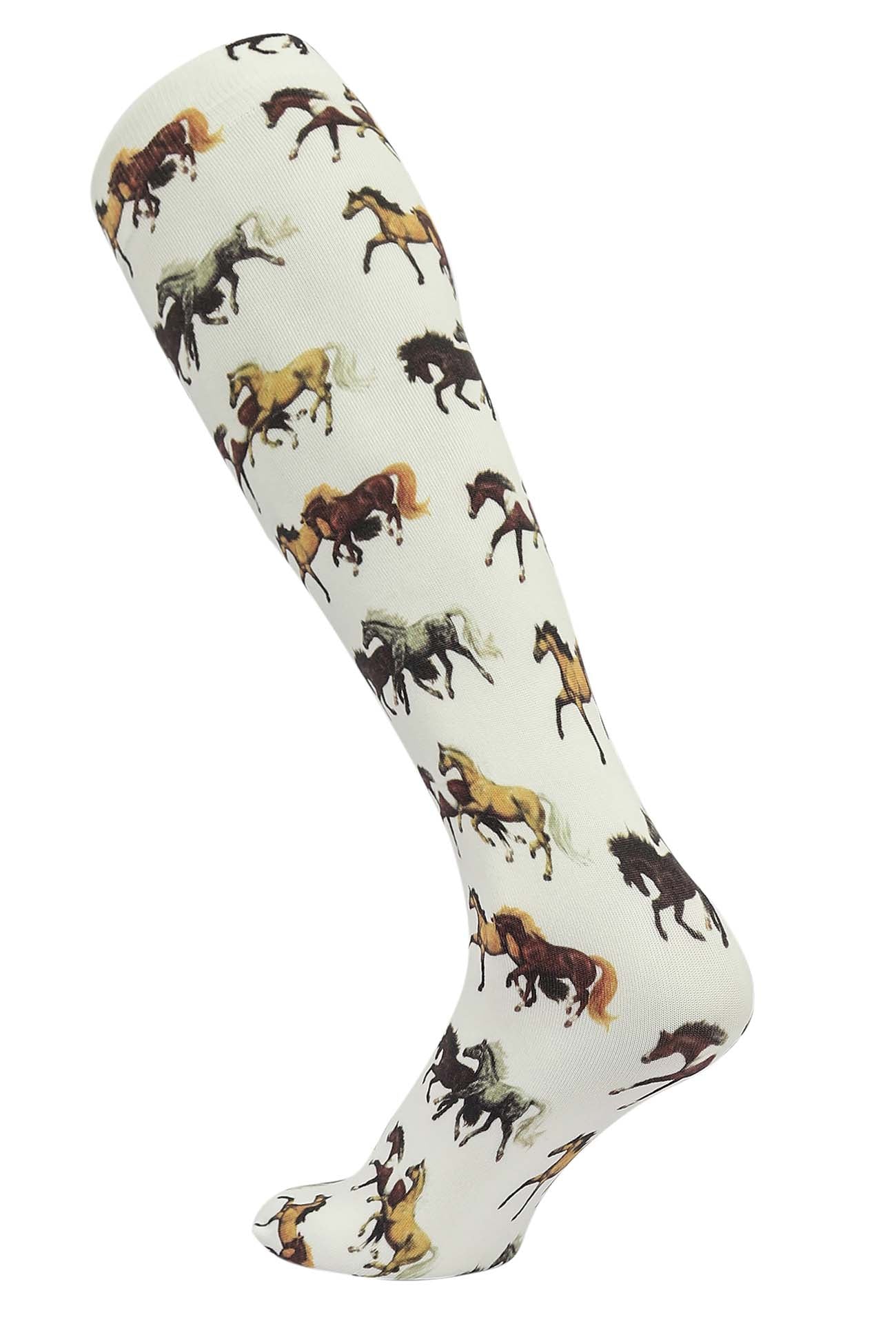 AWST Int'l Lila Horse Pairs Socks- 3 pack - Image 5