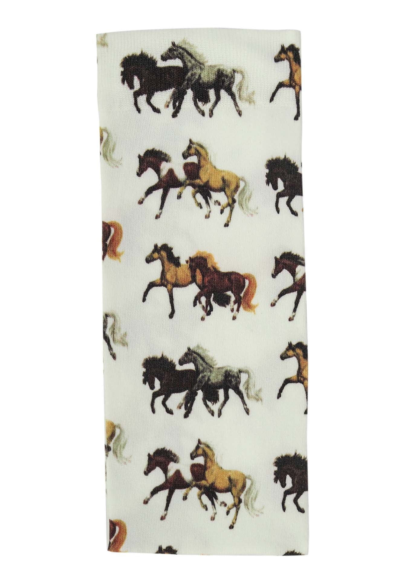 AWST Int'l Lila Horse Pairs Socks- 3 pack - Image 6