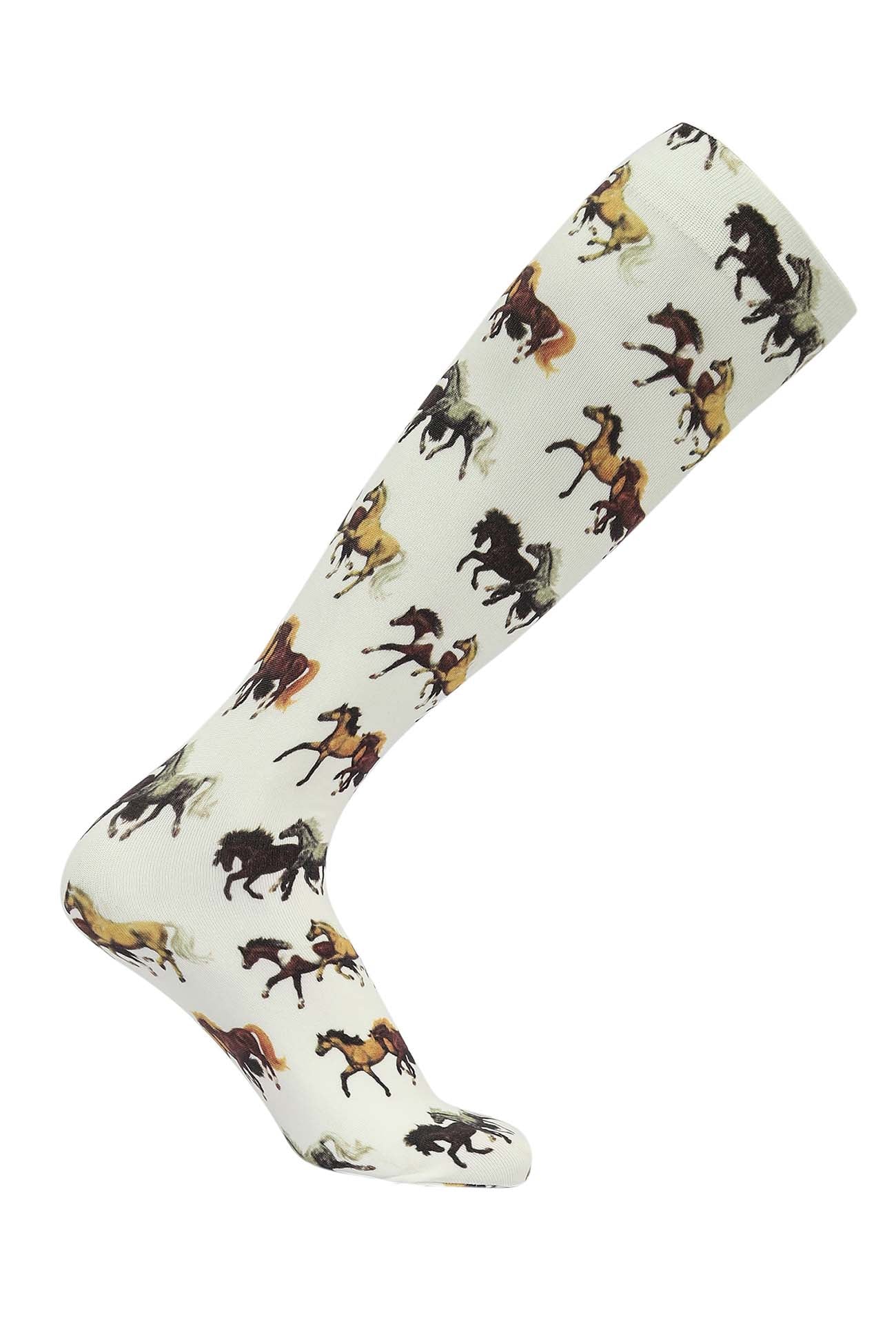 AWST Int'l Lila Horse Pairs Socks- 3 pack - Image 7