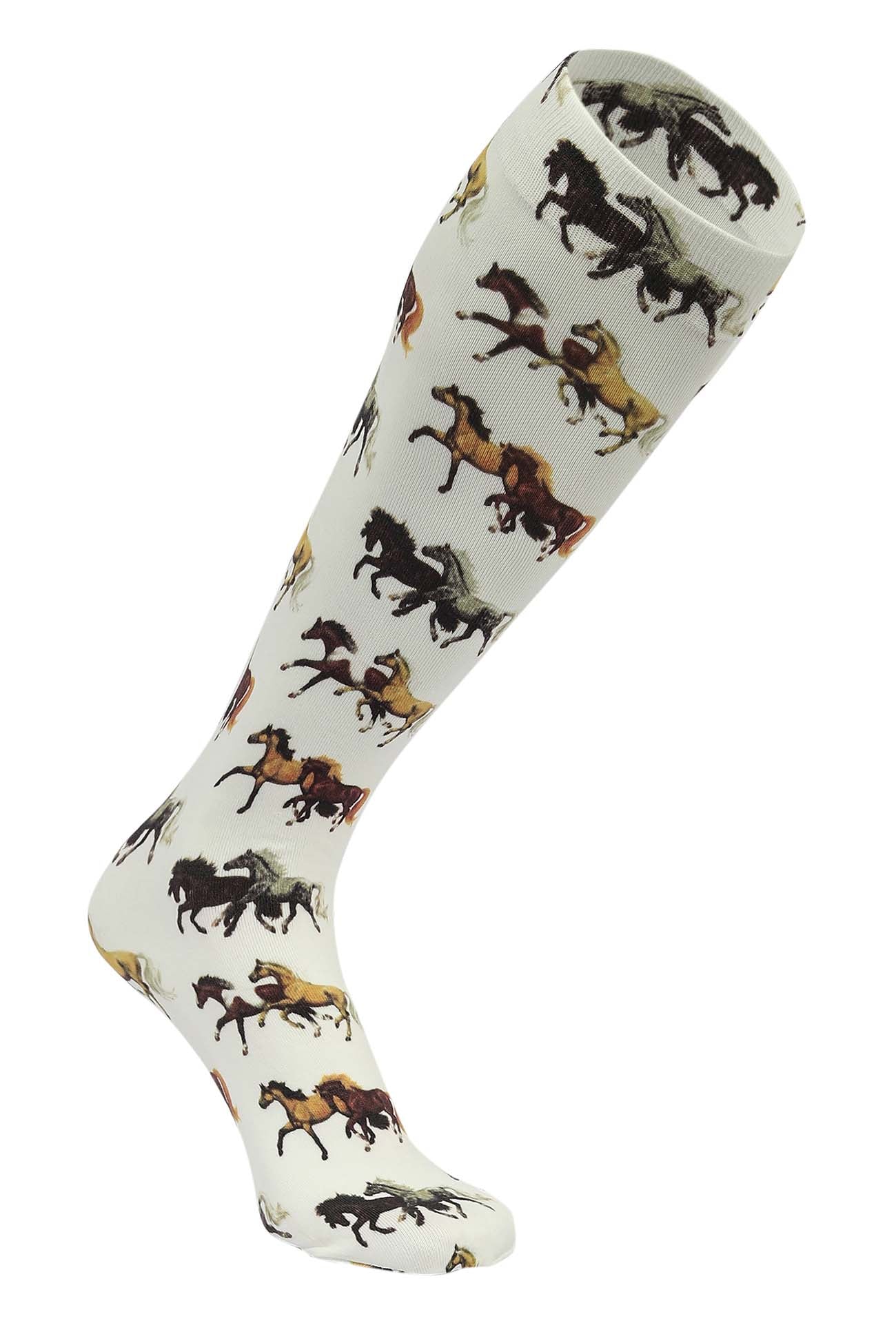 AWST Int'l Lila Horse Pairs Socks- 3 pack - Image 8