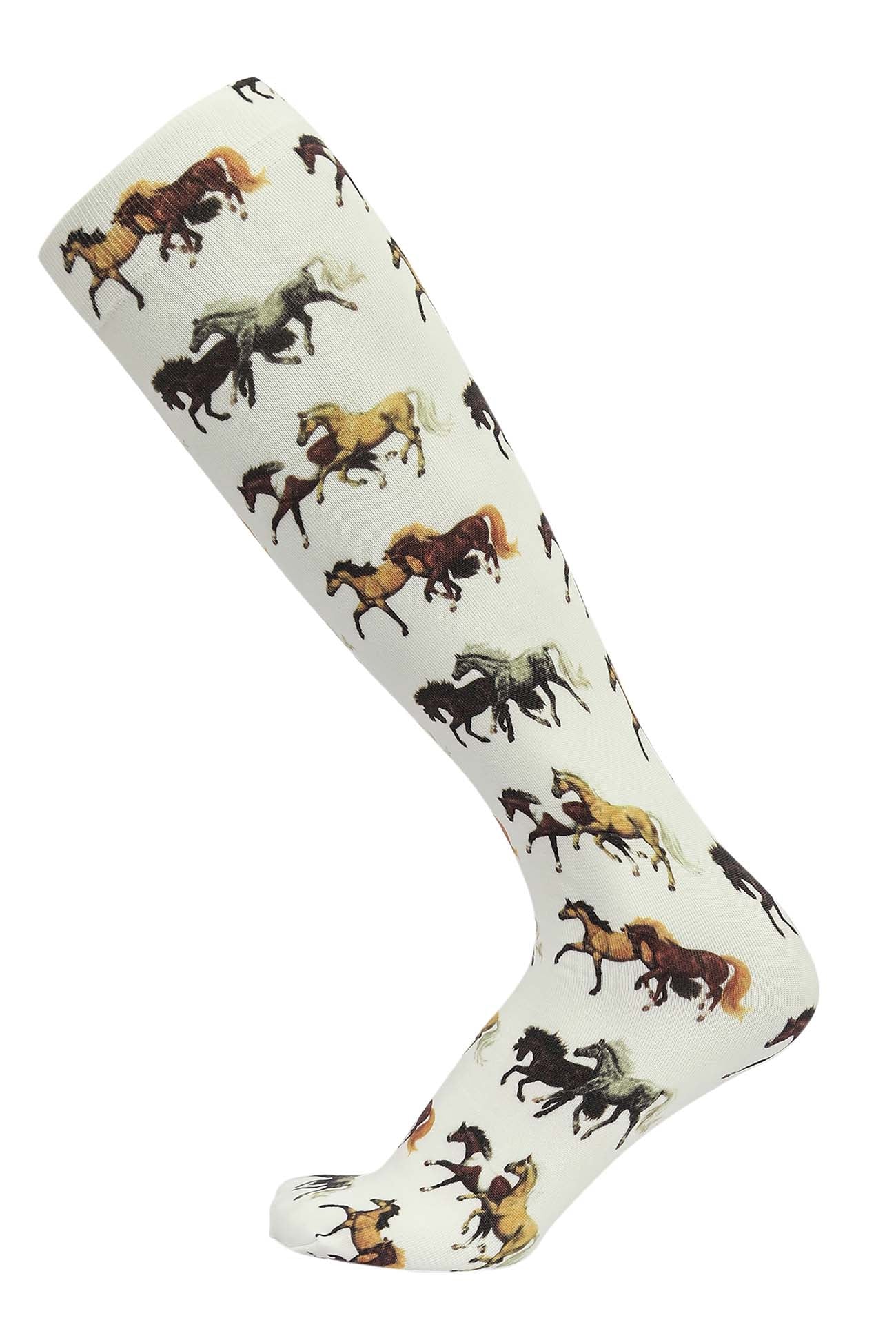 AWST Int'l Lila Horse Pairs Socks- 3 pack - Image 9