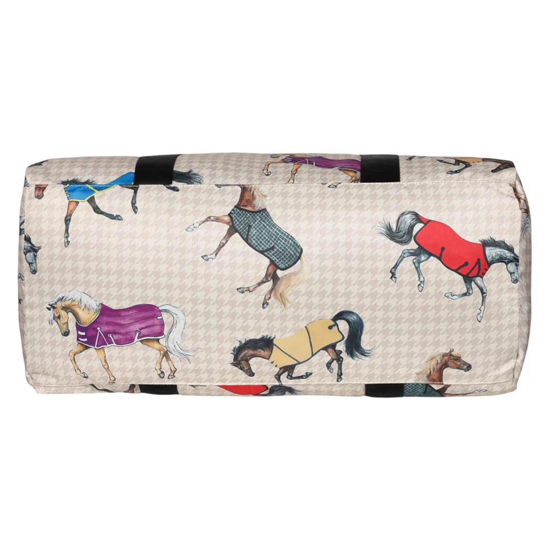 AWST Int'l Lila Horses in Blankets Gear Bag - Image 7