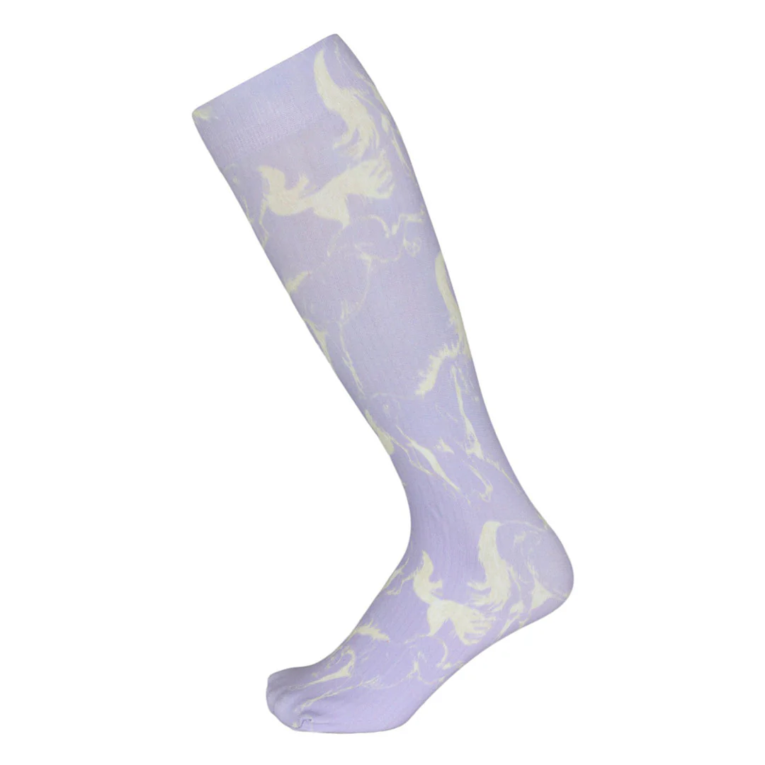 AWST Int'l Lila Linear Horse Socks - Image 11