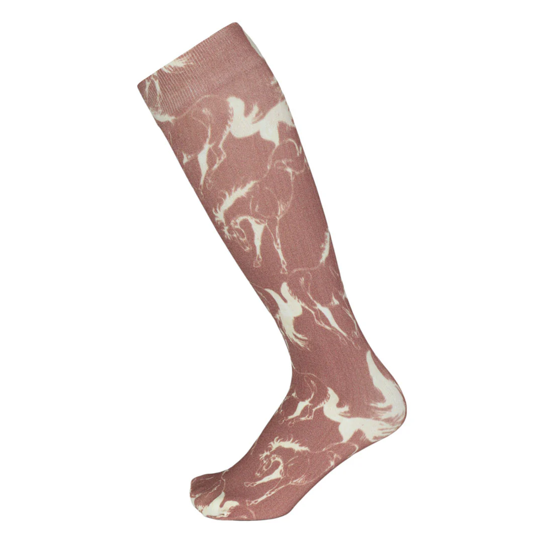 AWST Int'l Lila Linear Horse Socks - Image 5