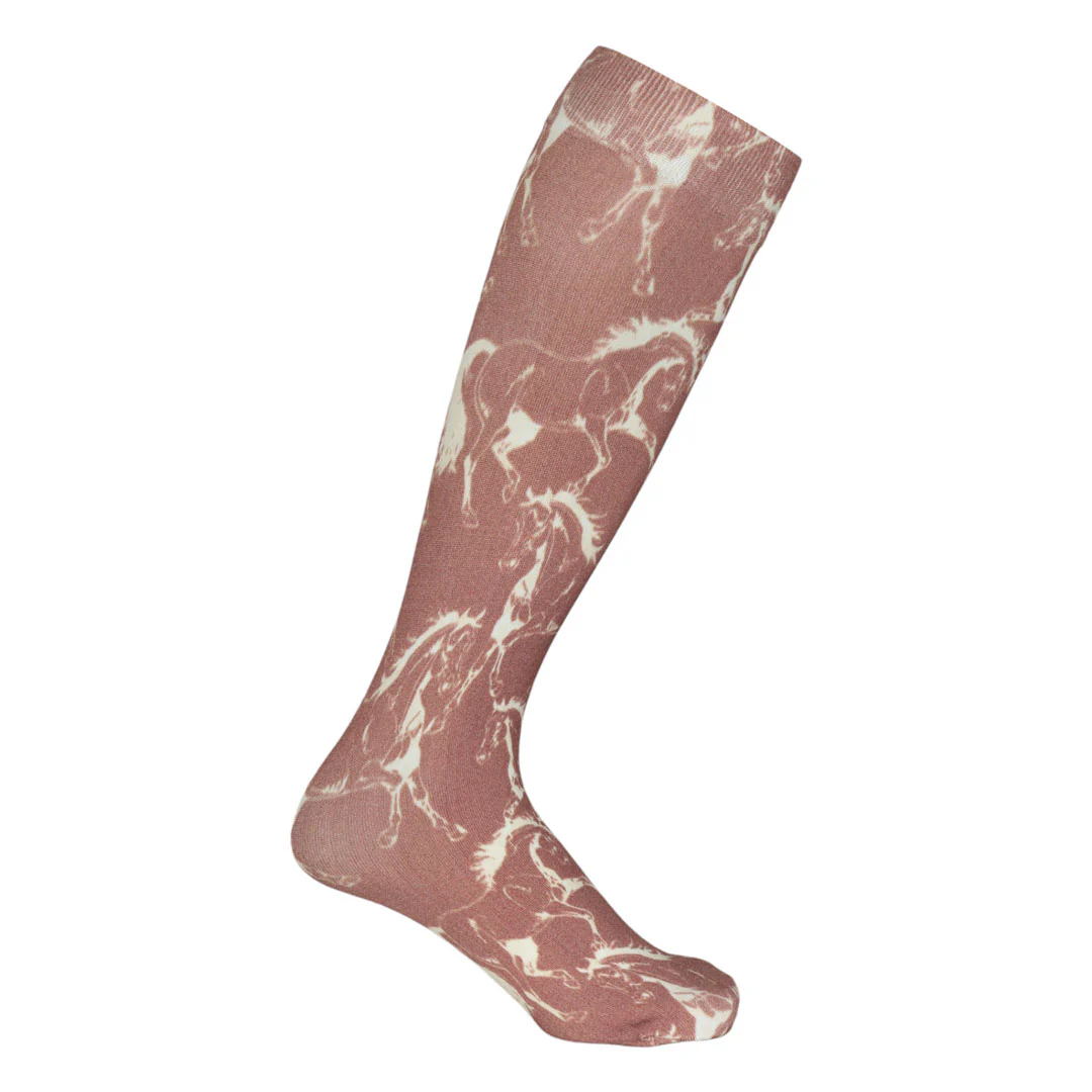 AWST Int'l Lila Linear Horse Socks - Image 6