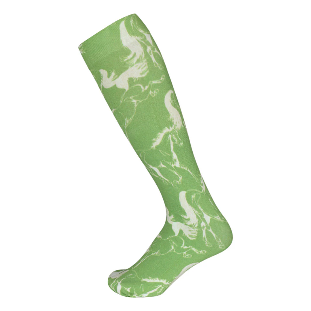 AWST Int'l Lila Linear Horse Socks - Image 7
