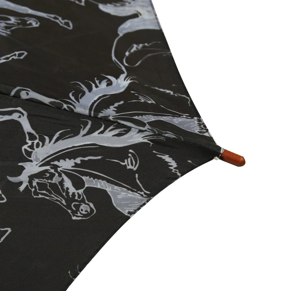 AWST Int'l Lila Umbrella - Linear Horses - Image 8