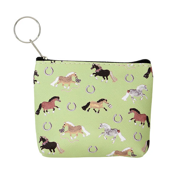 AWST Int'l "Lila" Pony Puff Coin Purses- Set of 12- Assorted - Image 2