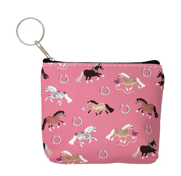 AWST Int'l "Lila" Pony Puff Coin Purses- Set of 12- Assorted - Image 4