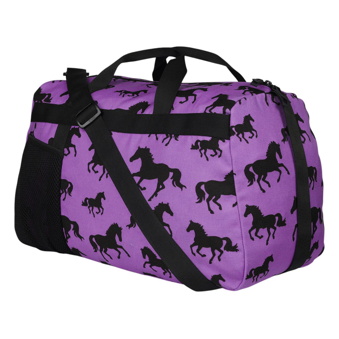AWST Int'l Lila Silhouette Horse Duffle - Image 8