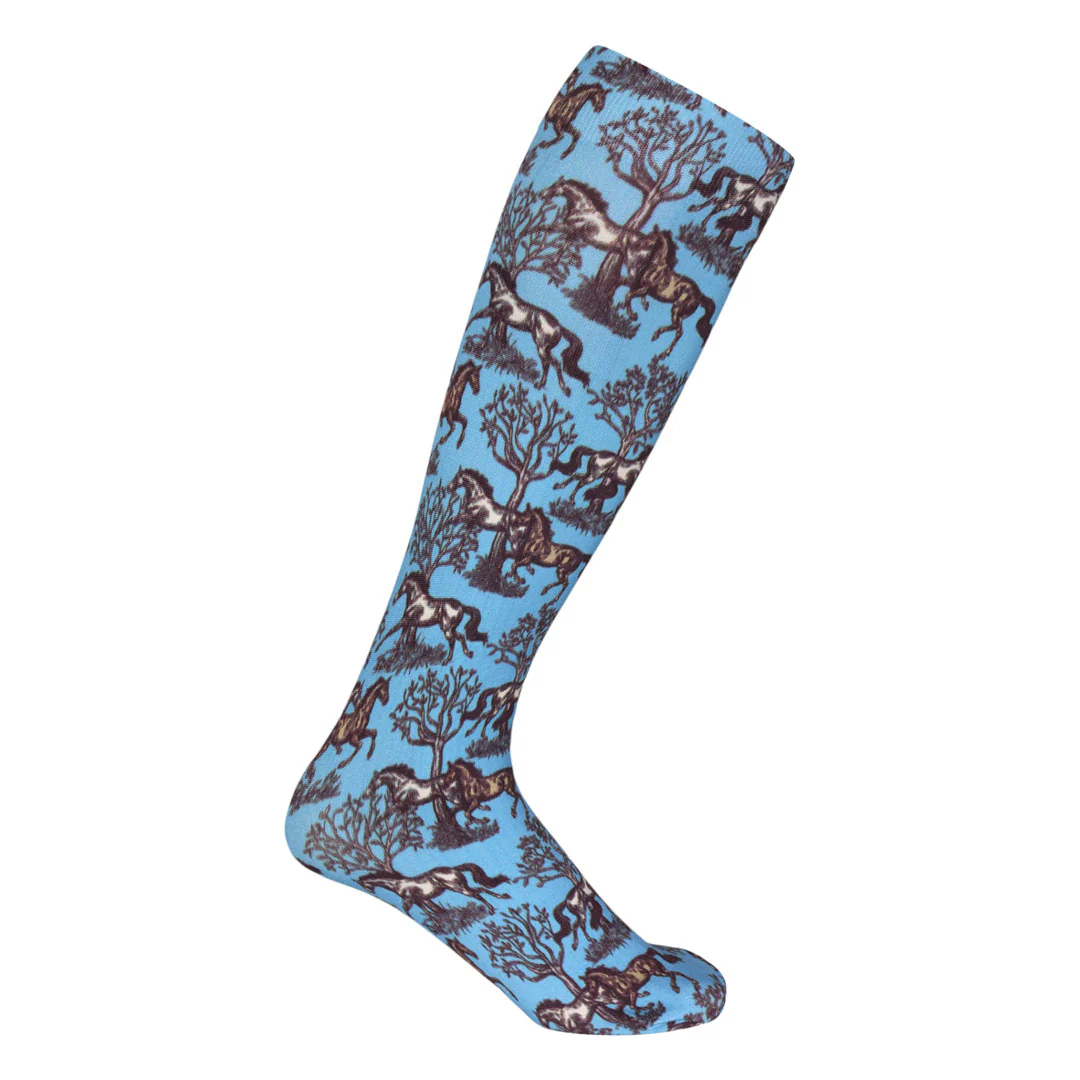AWST Int'l Lila Toile Socks - Image 2