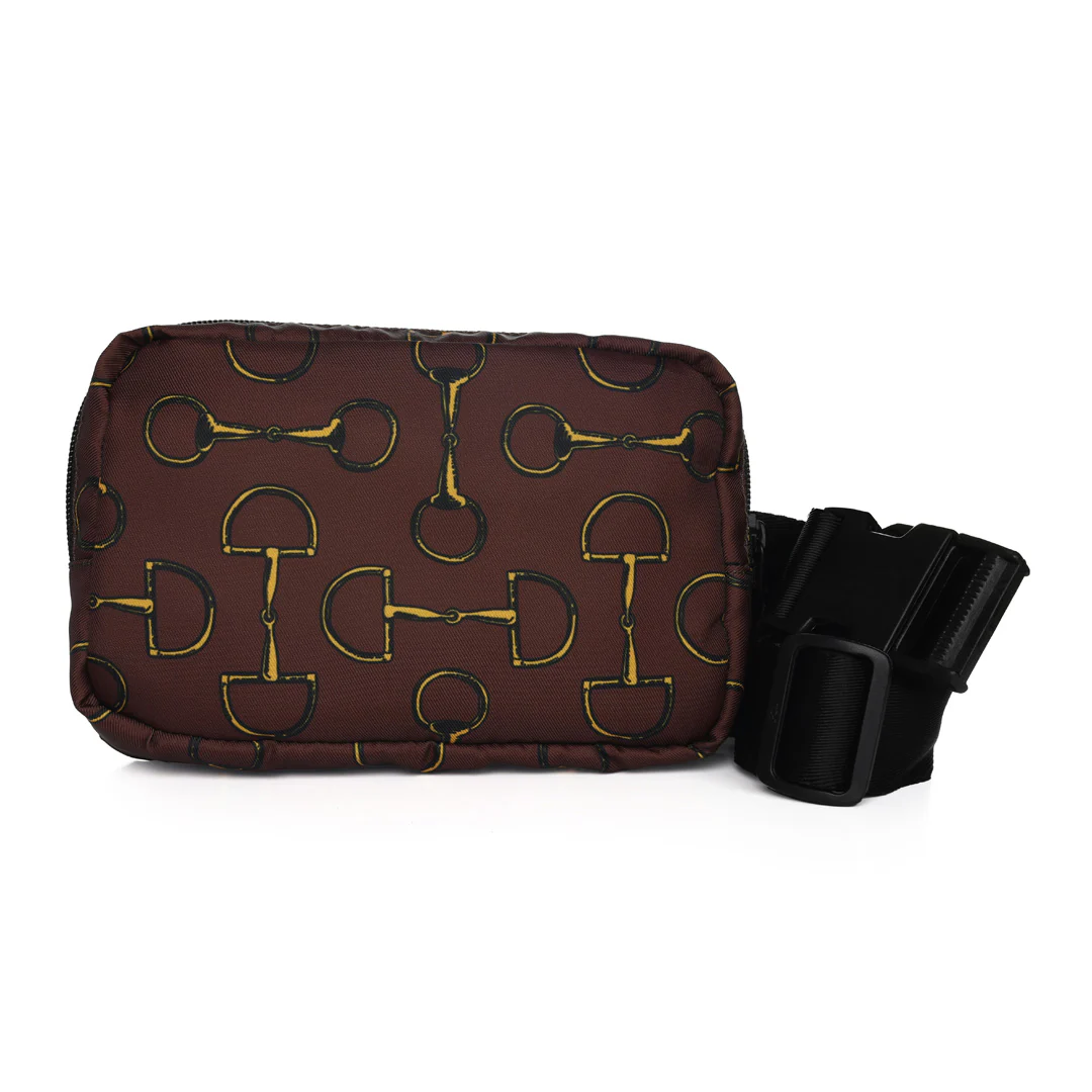 AWST Int'l Lila Vintage Snaffle Cross-body Accessory Bag - Image 4