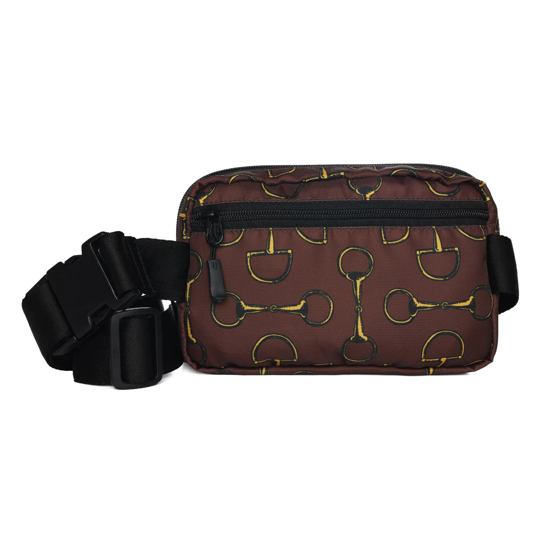AWST Int'l Lila Vintage Snaffle Cross-body Accessory Bag - Image 5