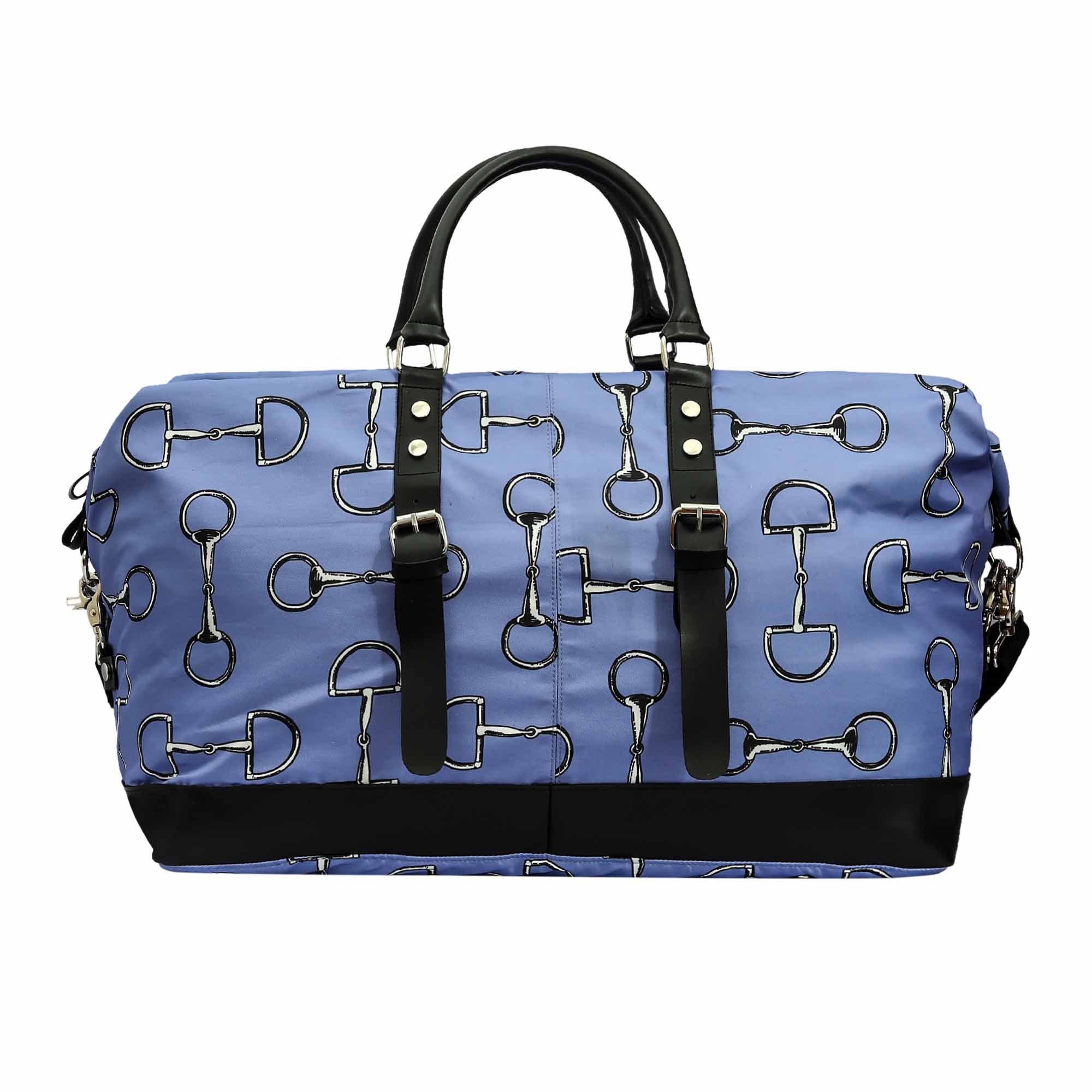 AWST Int'l Lila Vintage Snaffles Strappy Duffel Bag - Image 2