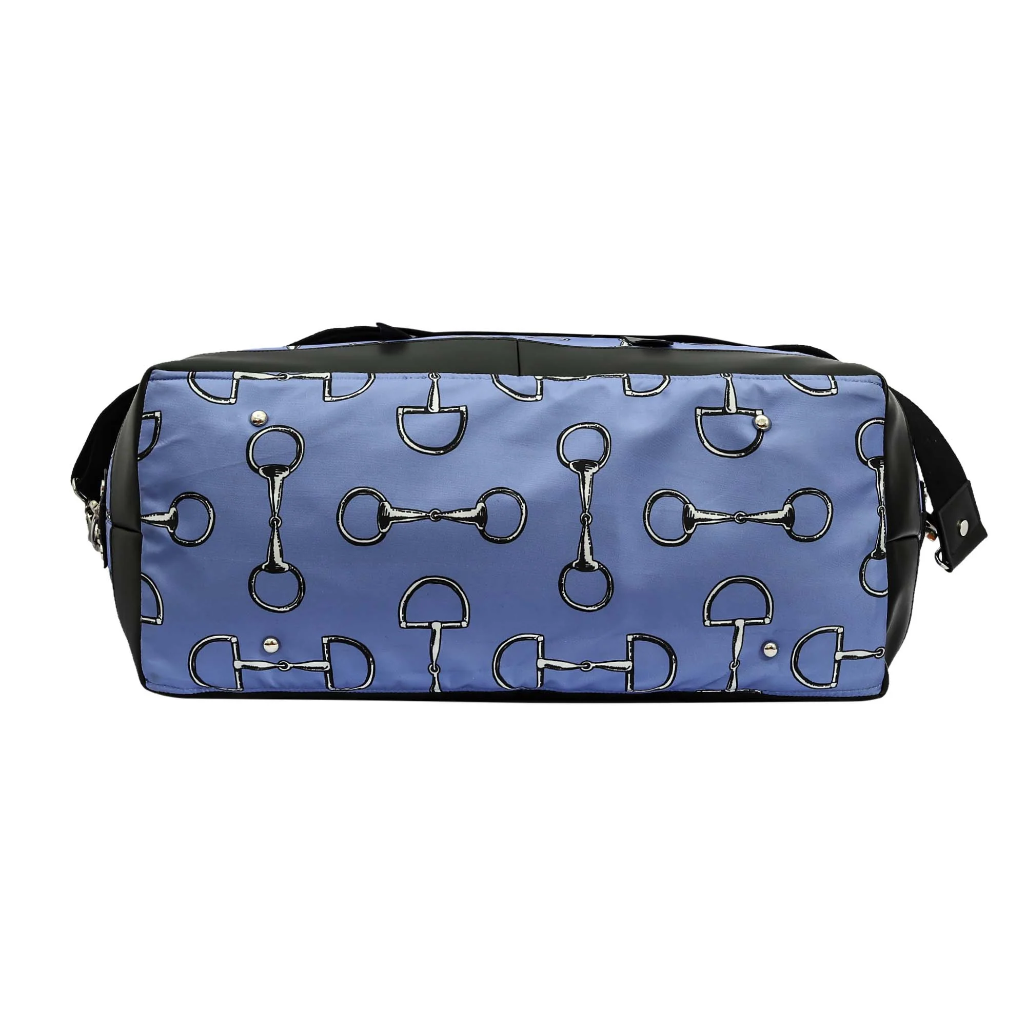 AWST Int'l Lila Vintage Snaffles Strappy Duffel Bag - Image 3