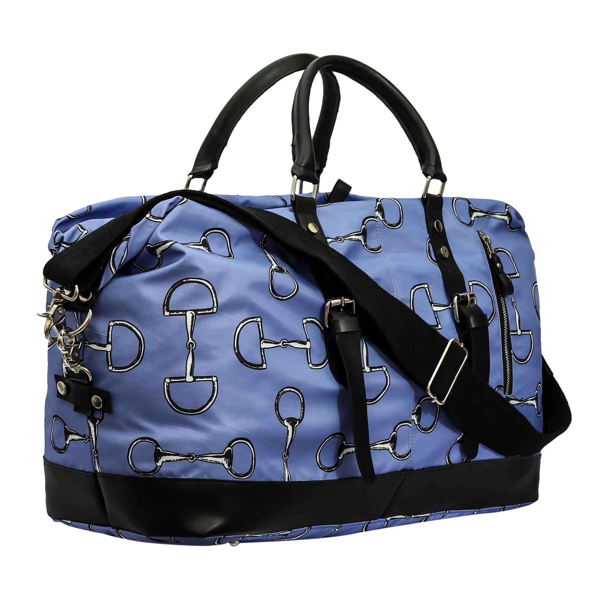 AWST Int'l Lila Vintage Snaffles Strappy Duffel Bag - Image 5