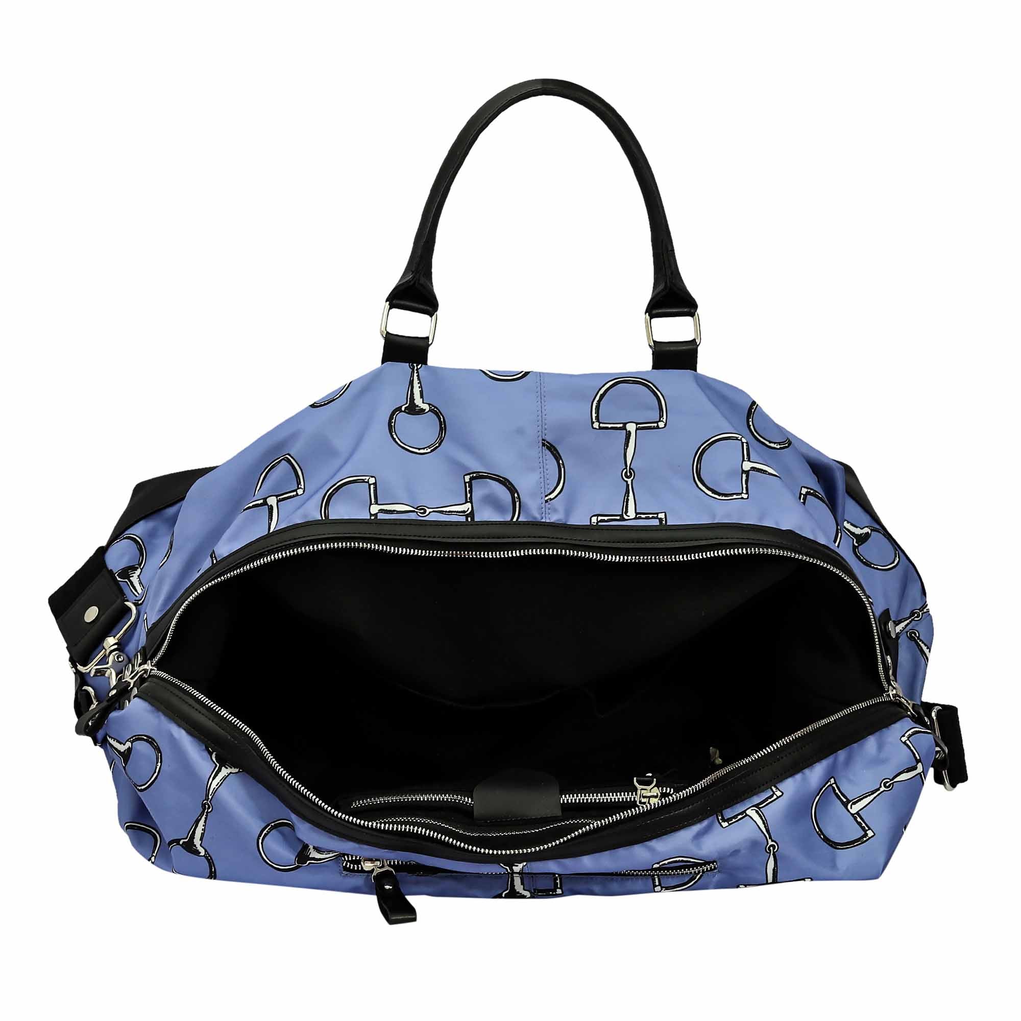 AWST Int'l Lila Vintage Snaffles Strappy Duffel Bag - Image 6