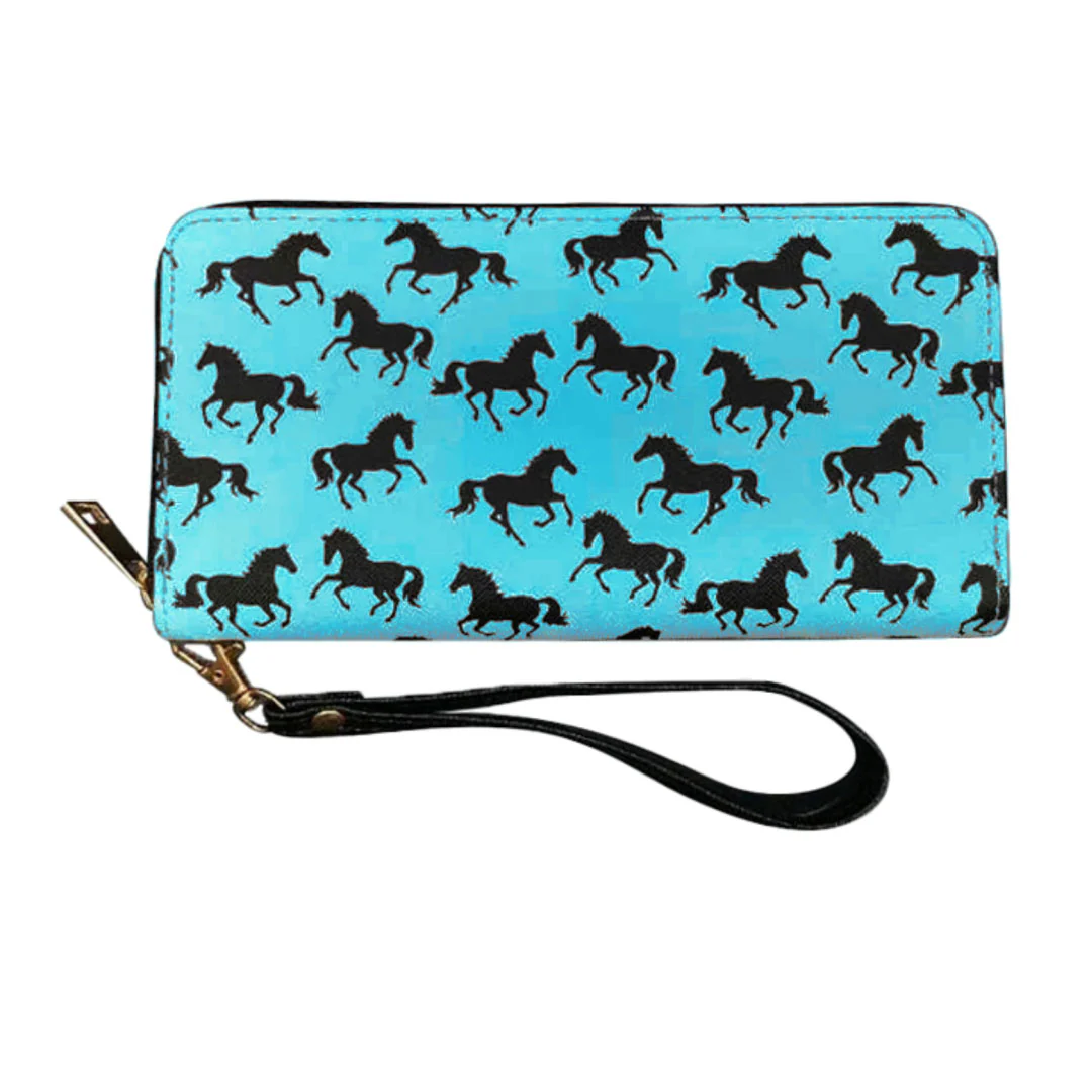 AWST Int'l Lila Wallet with Wristlet- Lila Silhouettes - Image 3