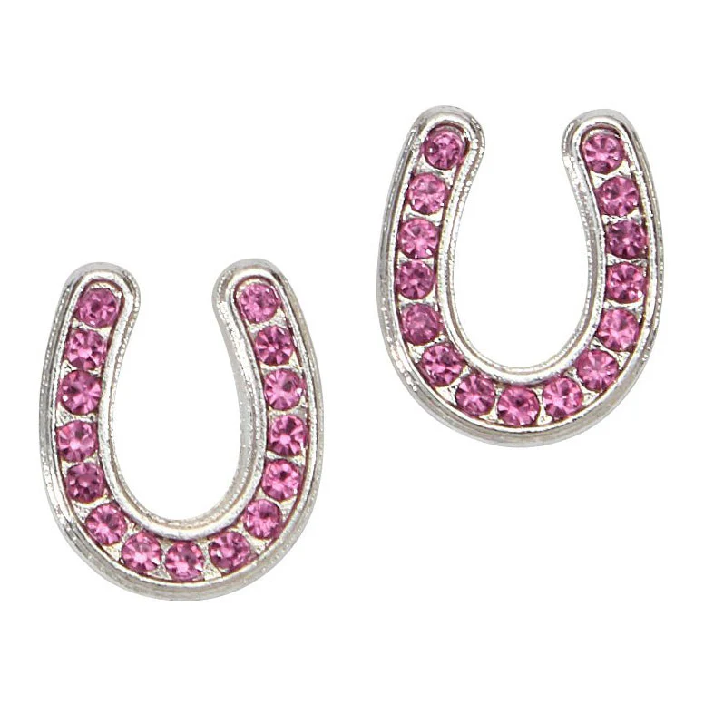 AWST Int'l Horseshoes Earrings w/Colorful Cowboy Hat Box - Image 4