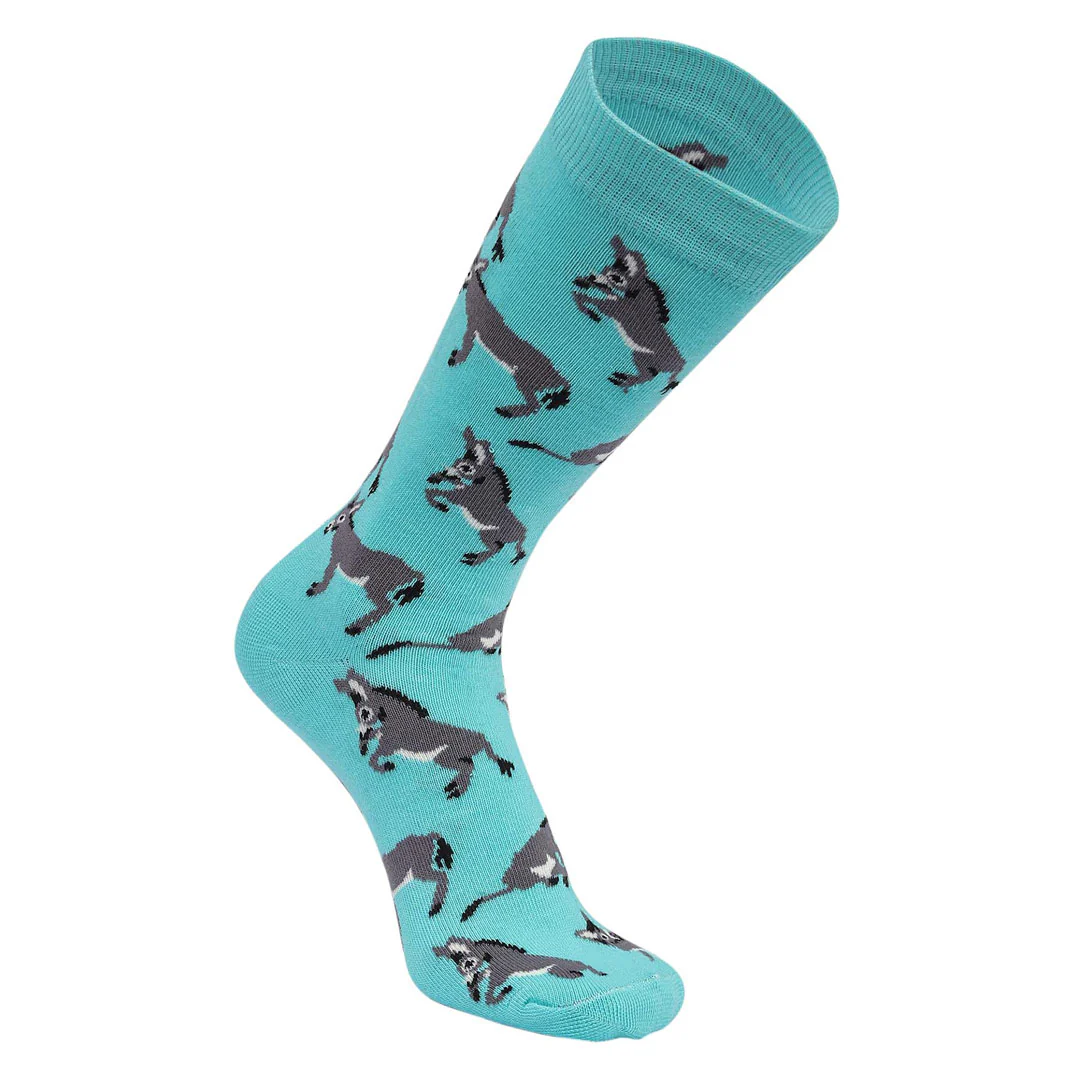 AWST Int'l Playful Donkeys Socks 6 pack - Image 11