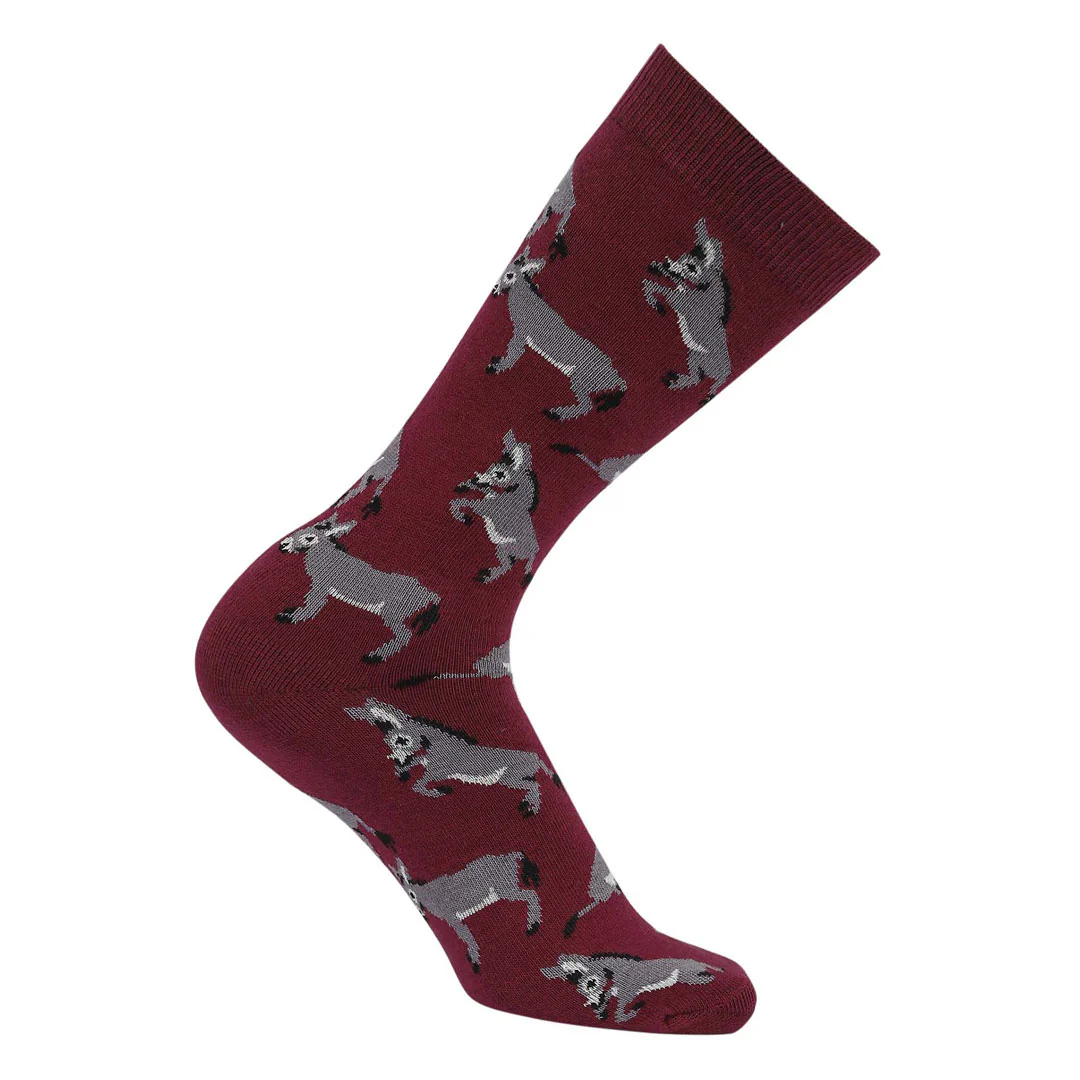 AWST Int'l Playful Donkeys Socks 6 pack - Image 12