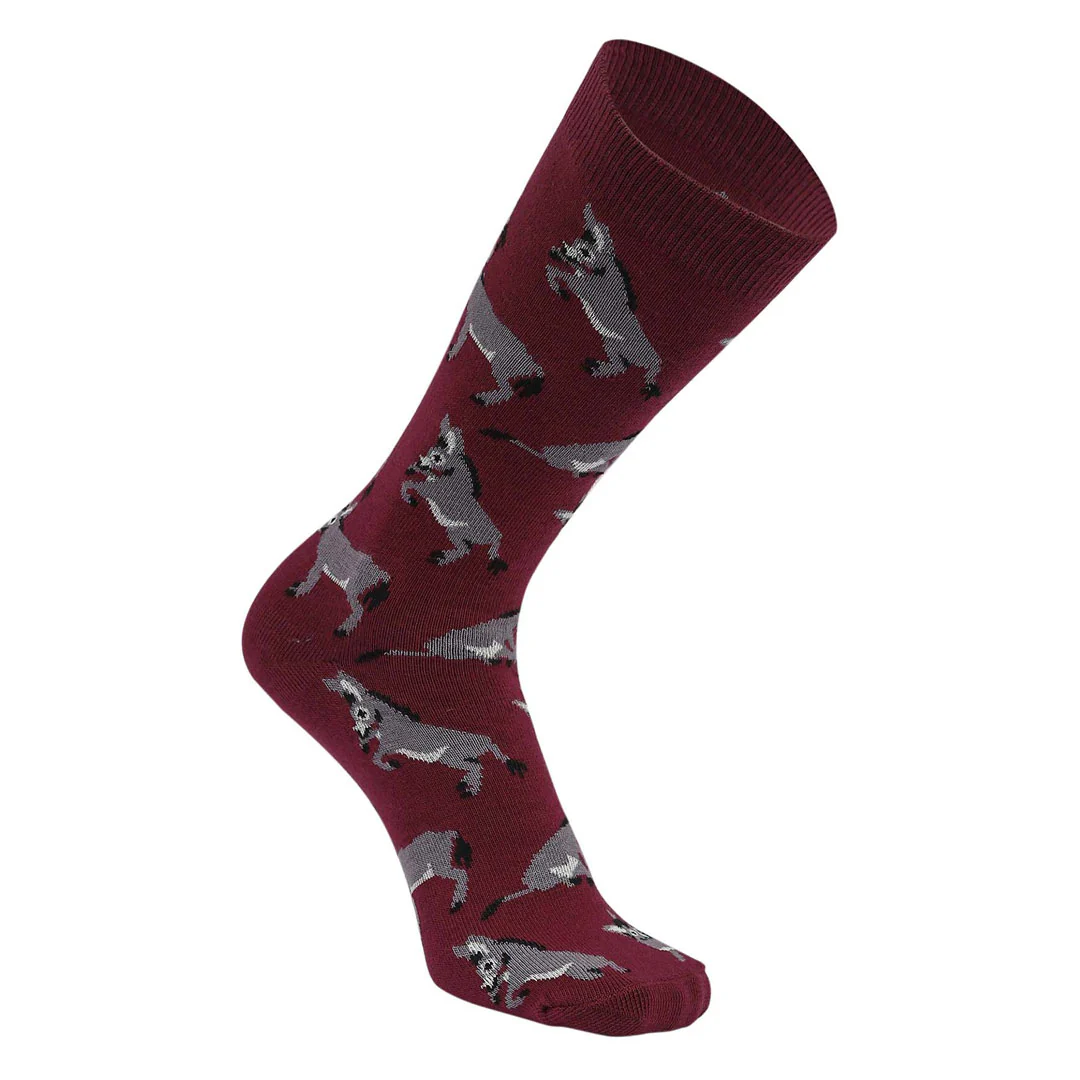 AWST Int'l Playful Donkeys Socks 6 pack - Image 13