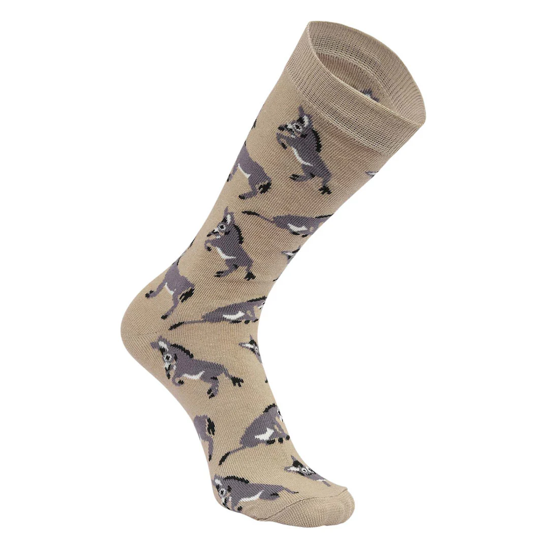 AWST Int'l Playful Donkeys Socks 6 pack - Image 3