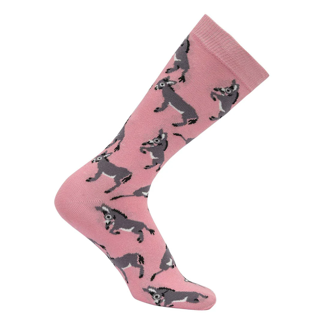 AWST Int'l Playful Donkeys Socks 6 pack - Image 4