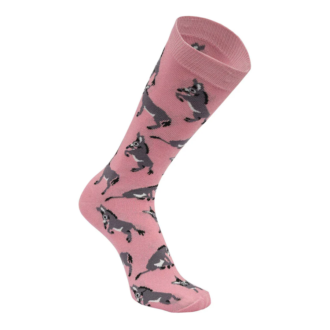 AWST Int'l Playful Donkeys Socks 6 pack - Image 5