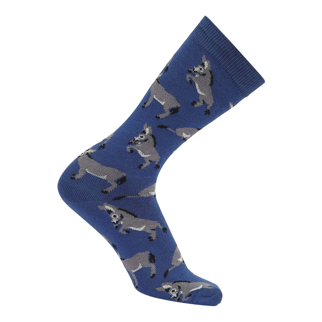 AWST Int'l Playful Donkeys Socks 6 pack - Image 8