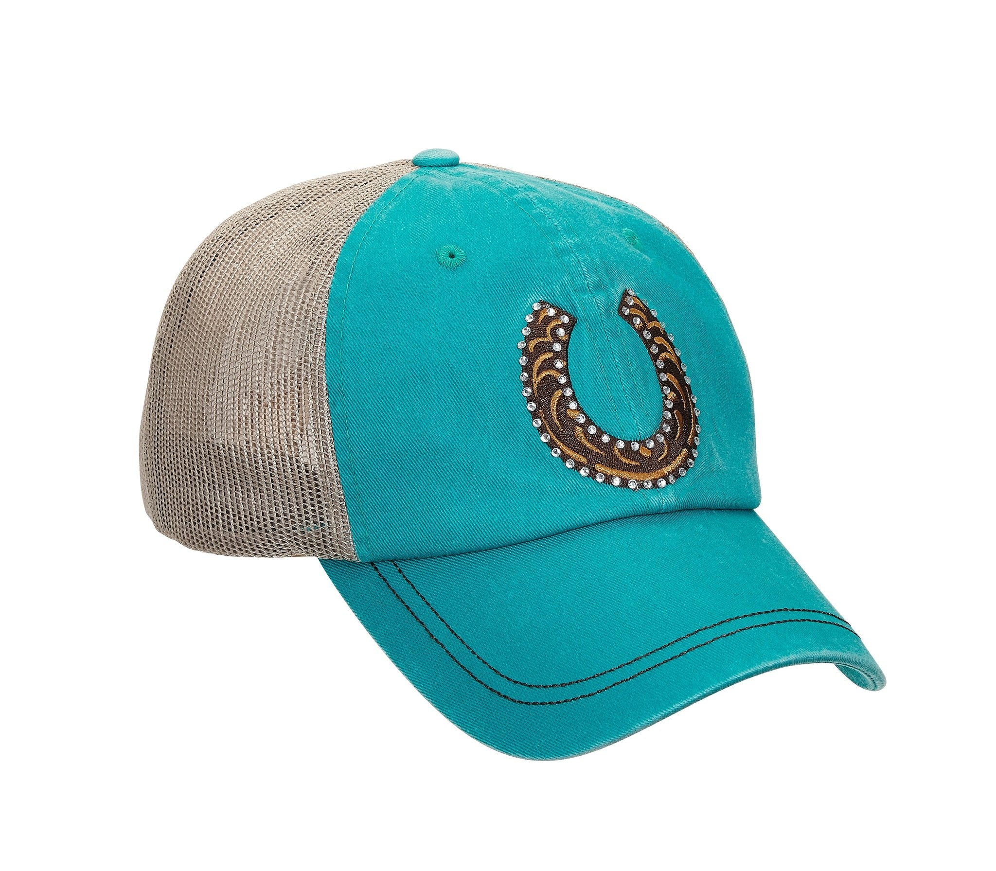 AWST Int'l Rhinestone Horseshoe Cap - Image 5