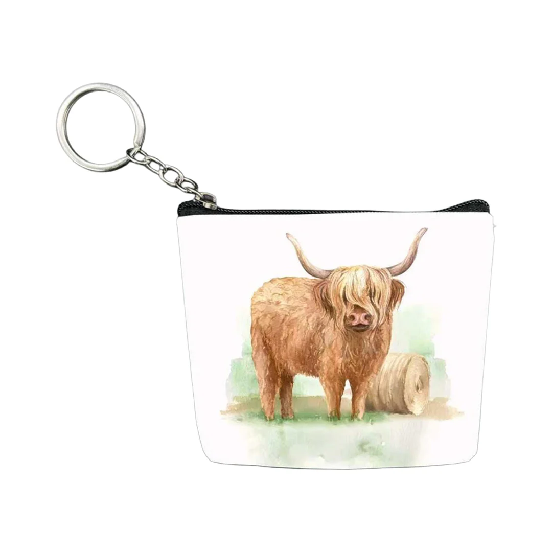 AWST Int'l Set of 12 Coin Purses- West Highlander Cows - Image 2